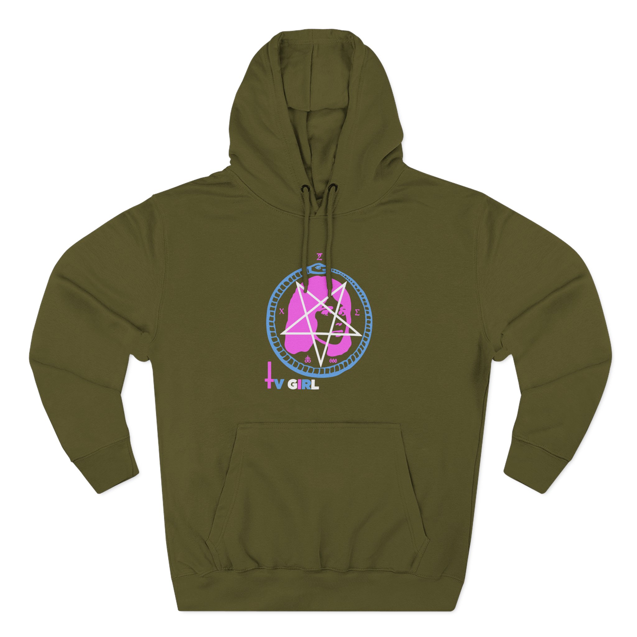 Tv Girl Three-Panel Fleece Hoodie