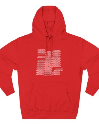 KNJ Three-Panel Fleece Hoodie