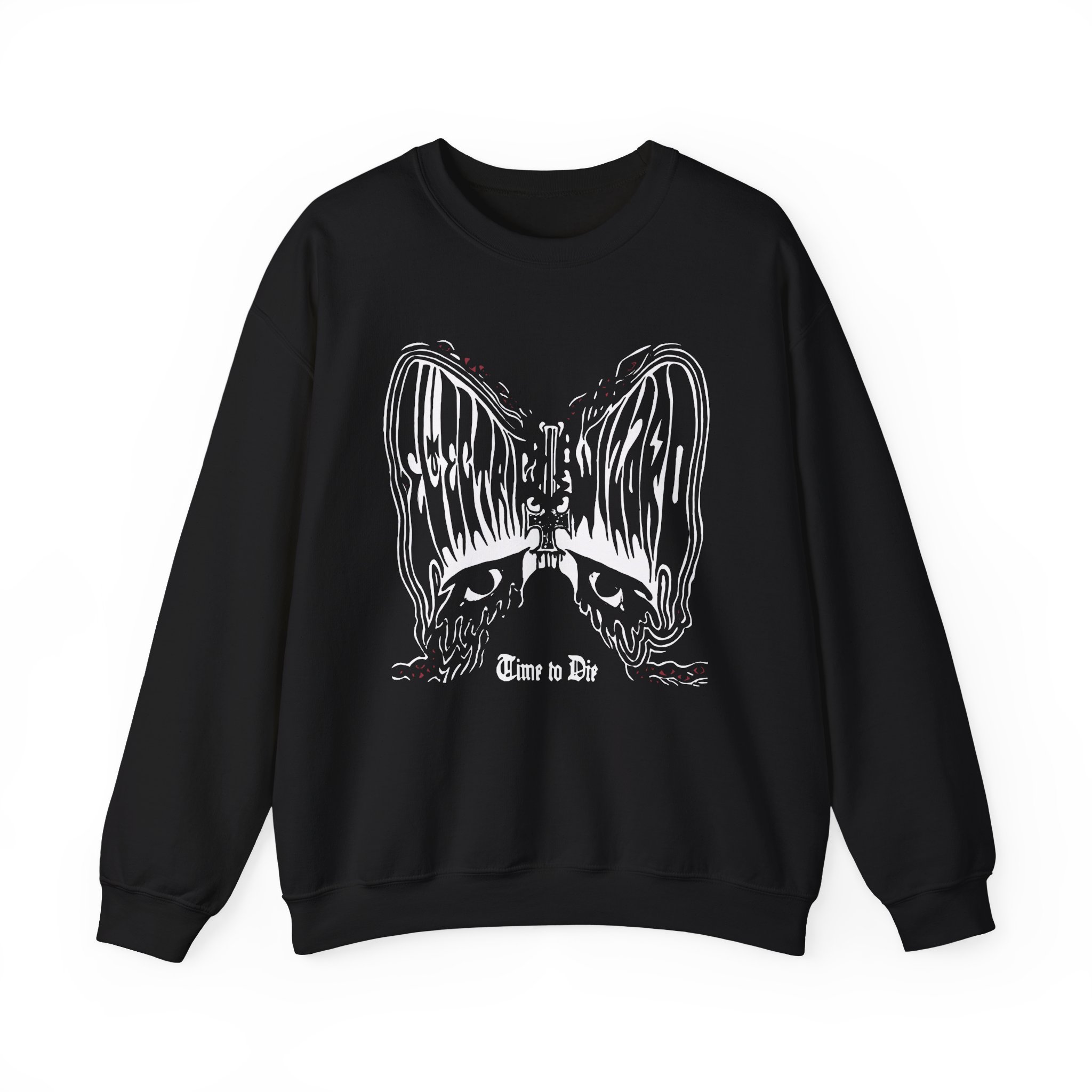Electric Wizard "Time to Die" Unisex Heavy Blendâ„¢ Crewneck Sweatshirt