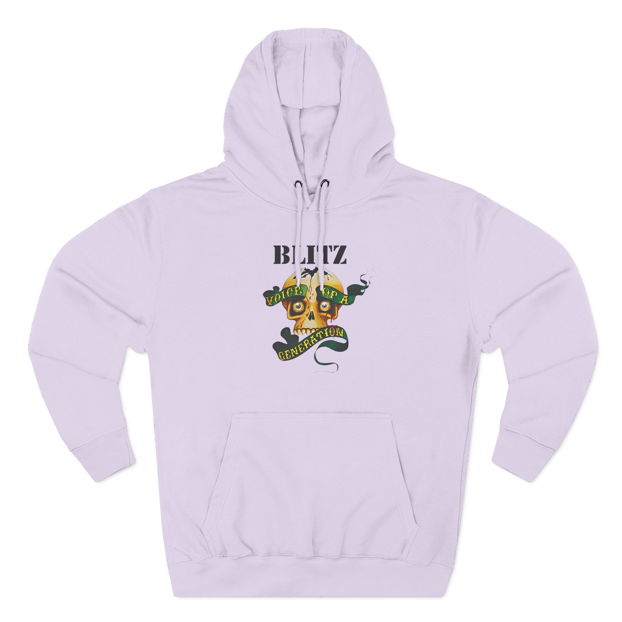 Blitz Voice Of A Generation Three-Panel Fleece Hoodie