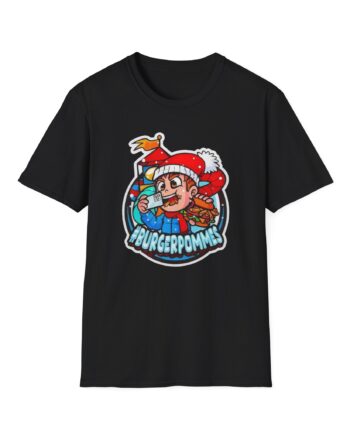 Burger Pommes Unisex Softstyle T-Shirt