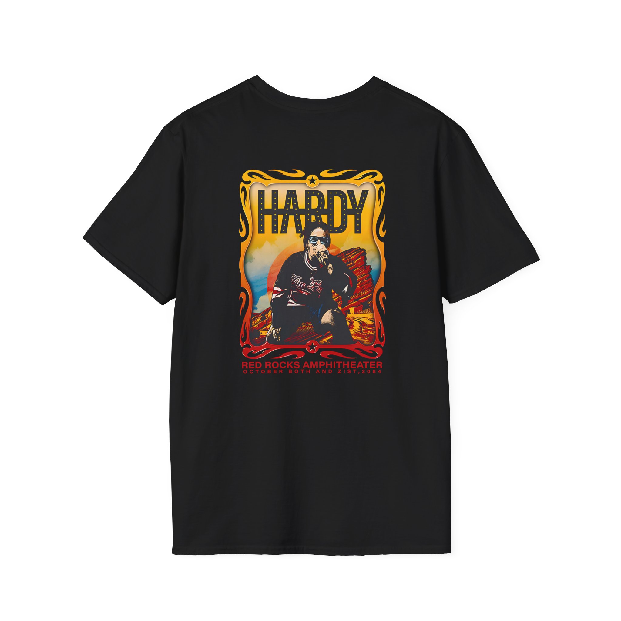 Hardy Red Rocks 2024 Unisex Softstyle T-Shirt