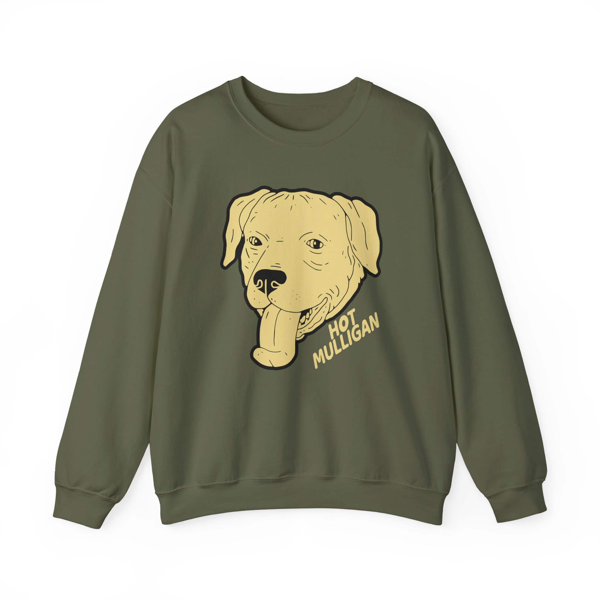 Dog Hot Mulligan Unisex Heavy Blendâ„¢ Crewneck Sweatshirt
