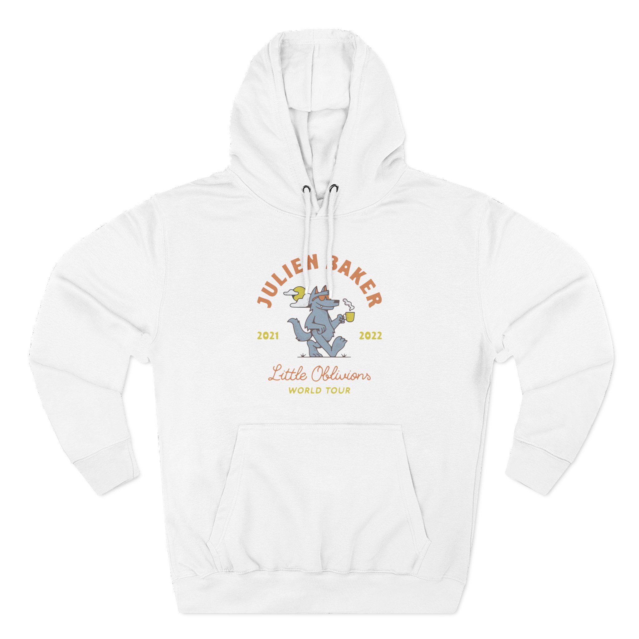 Julien Baker Little Oblivions World Tour Three-Panel Fleece Hoodie