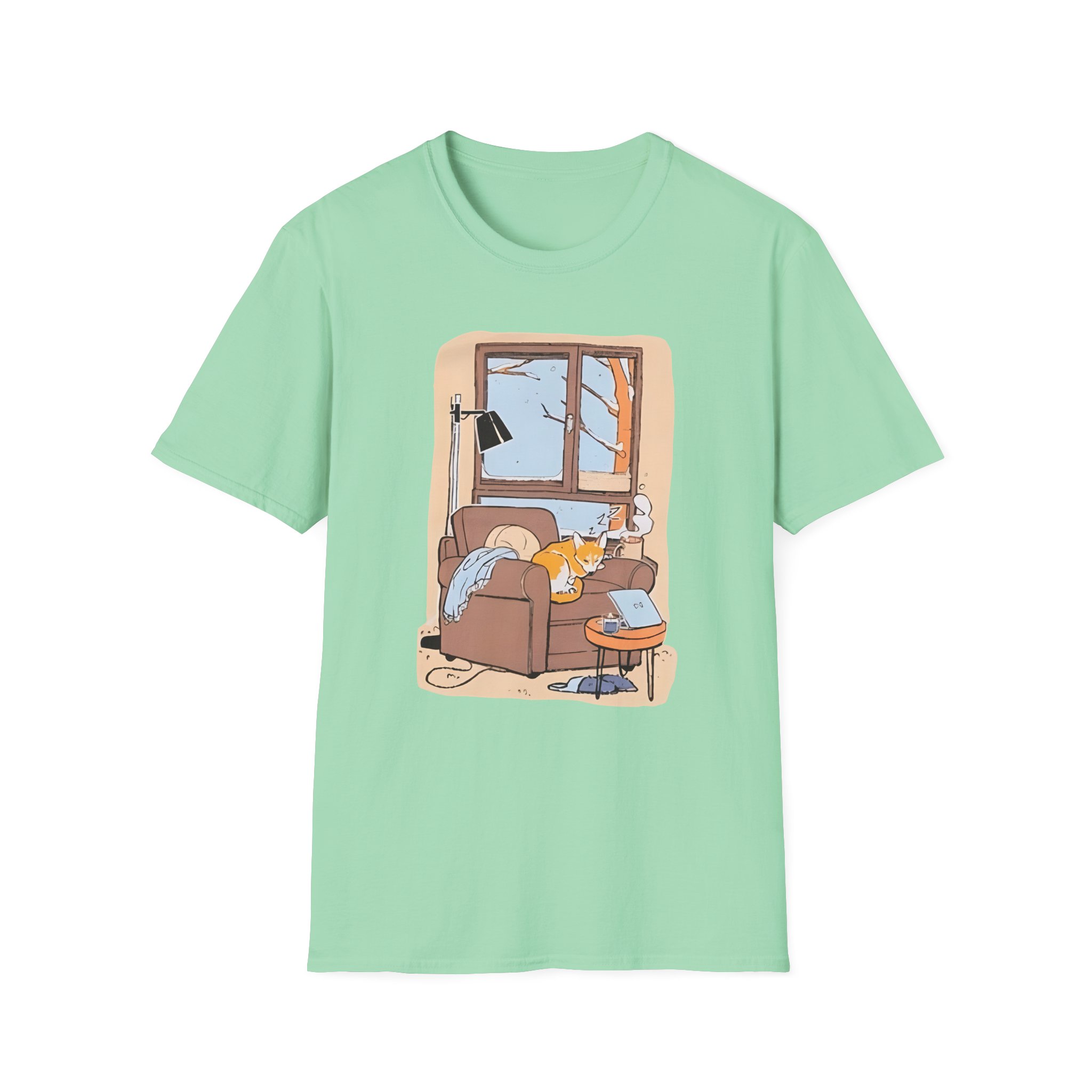 Dan and Phil Cozy Browsing Unisex Softstyle T-Shirt