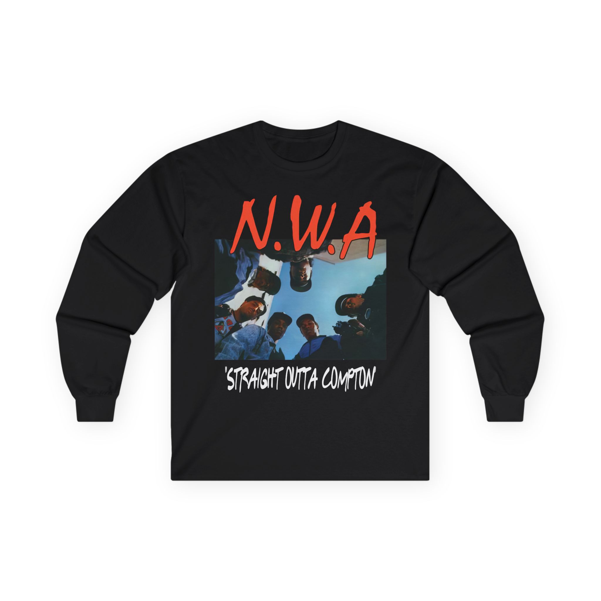 NWA Straight Outta Compton Unisex Ultra Cotton Long Sleeve Tee