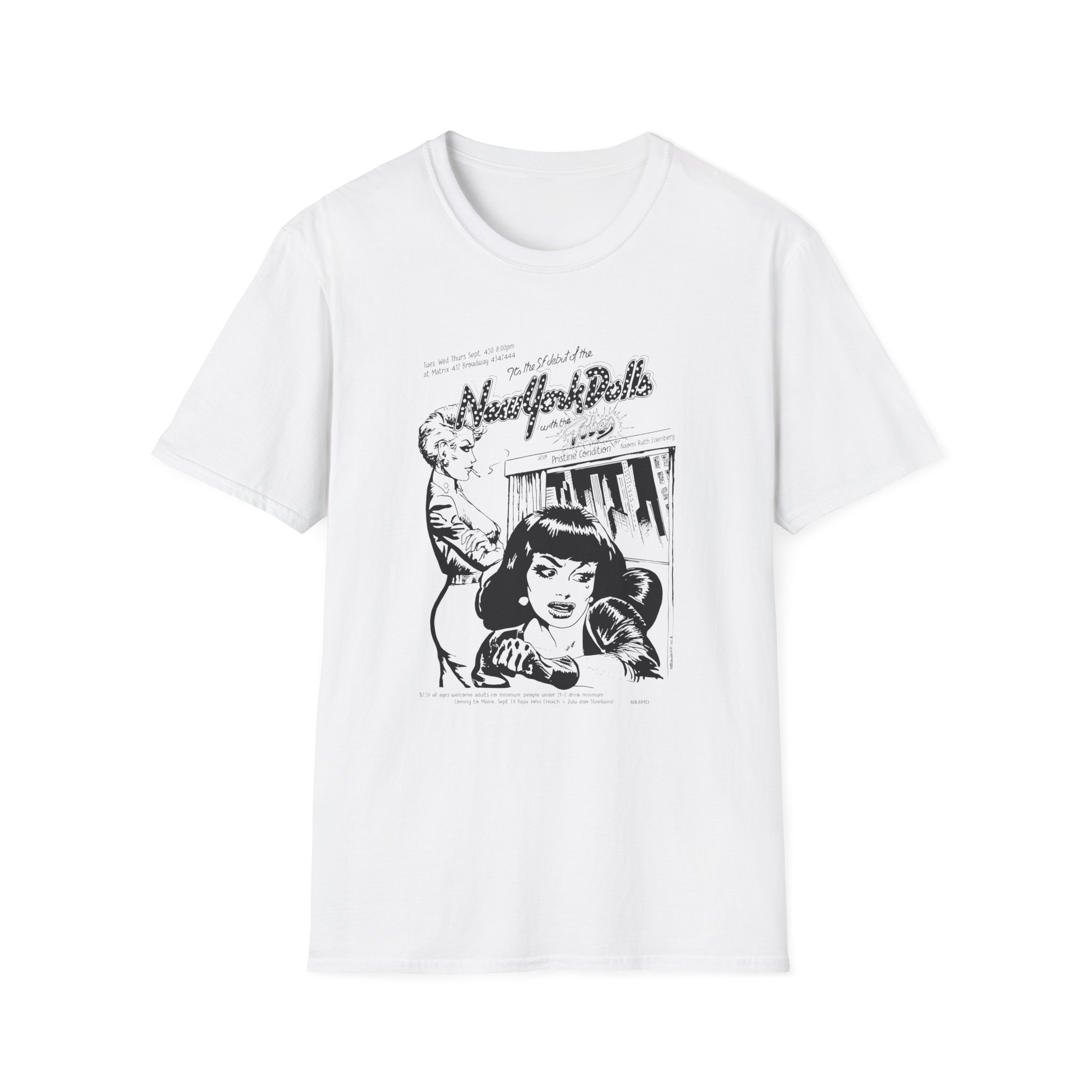 New York Dolls Unisex Softstyle T-Shirt