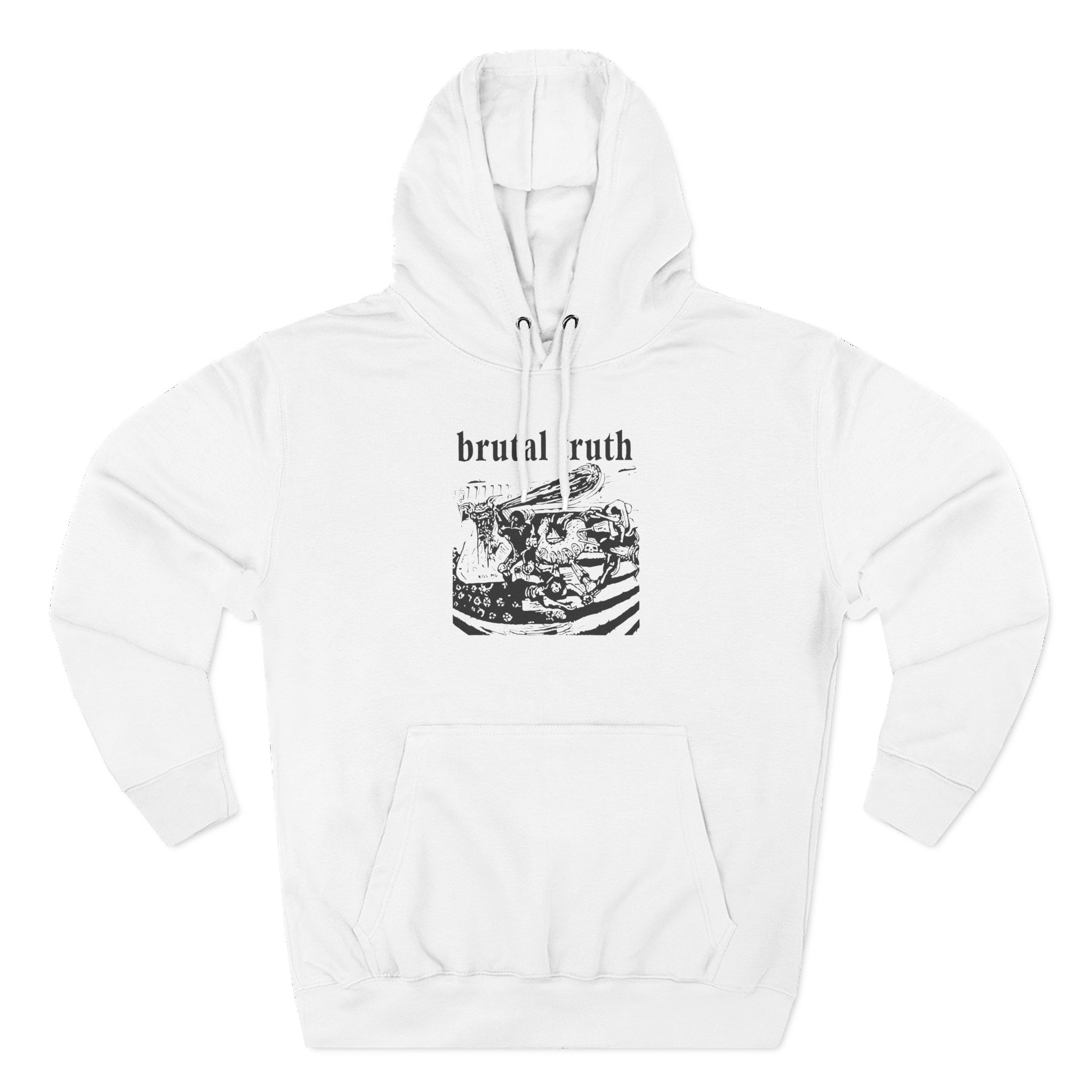 Brutal Truth Kill Pig Three-Panel Fleece Hoodie