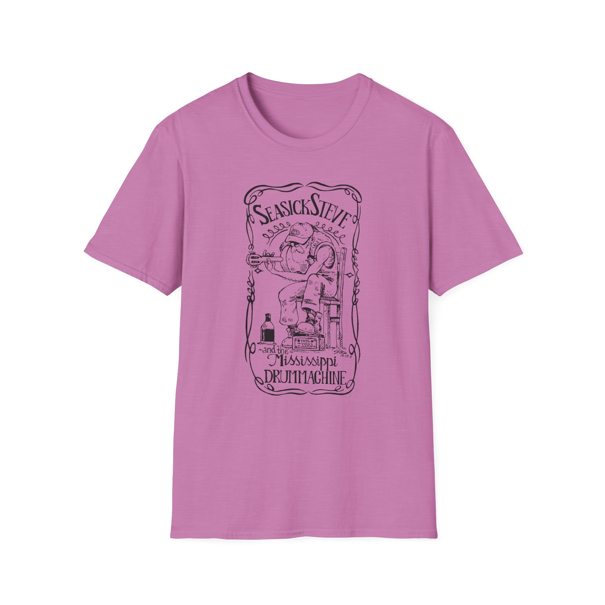 Seasick Steve Unisex Softstyle T-Shirt