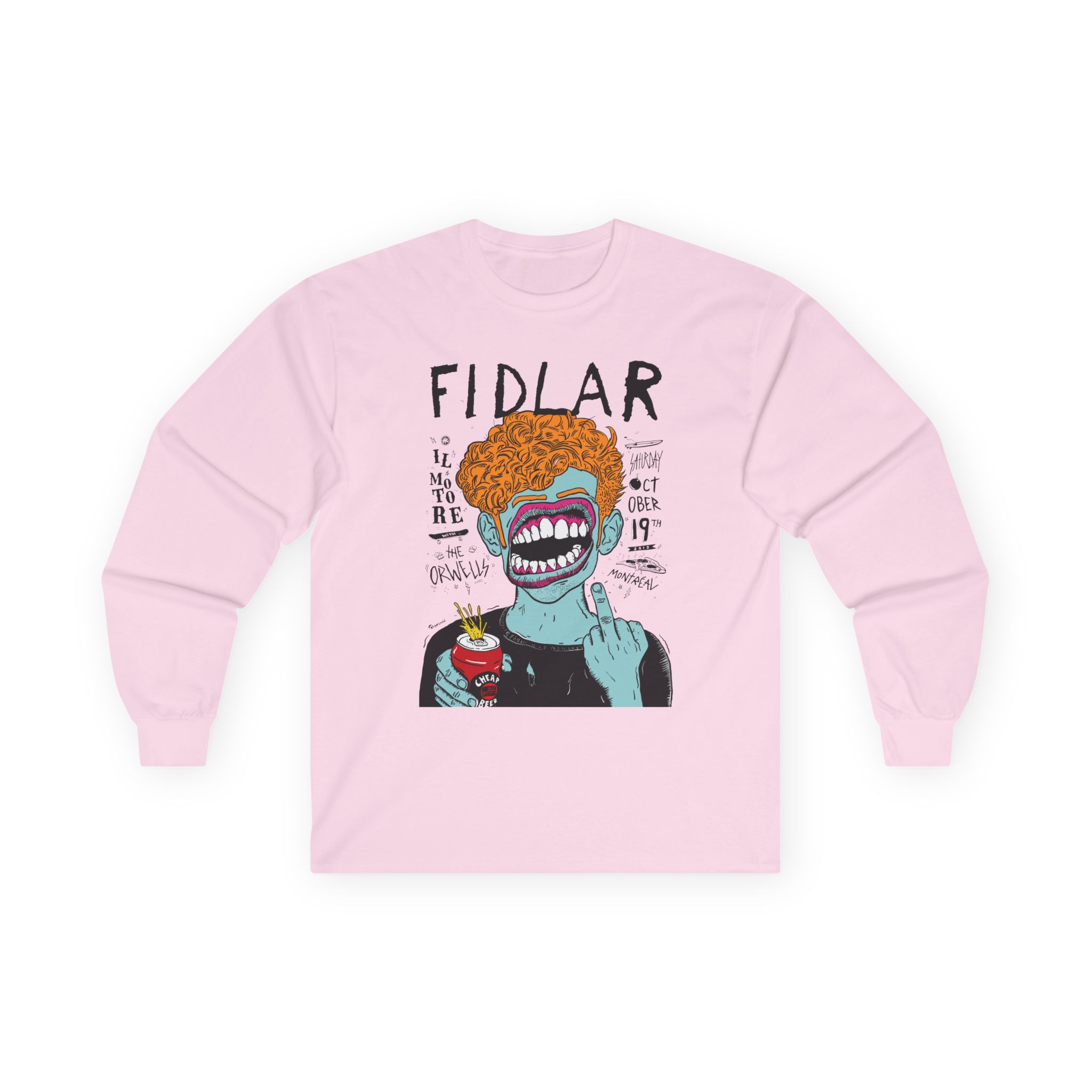 Fidlar Band Rock the Orwells Unisex Ultra Cotton Long Sleeve Tee