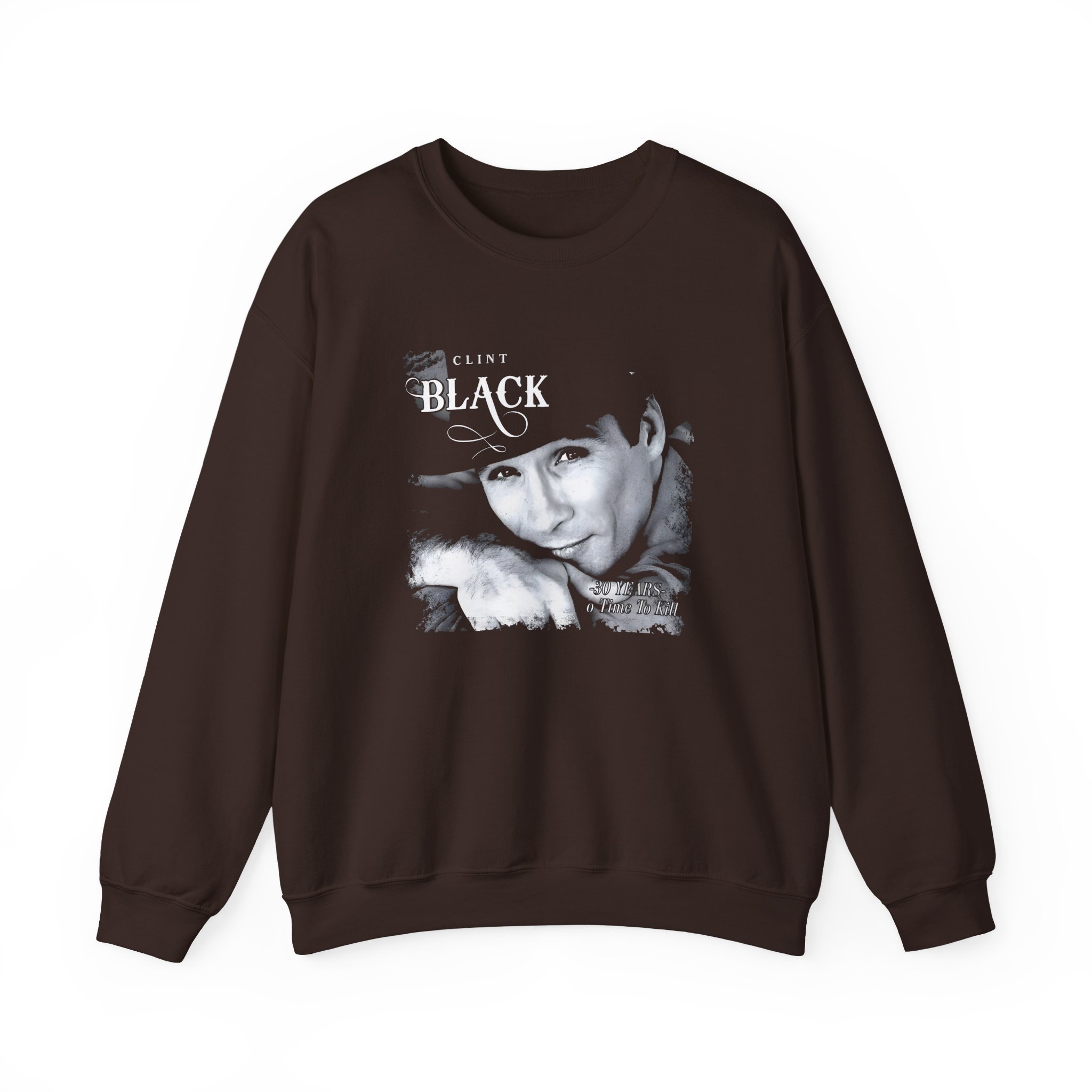 Clint Black No Time to Kill 30th Anniversary Unisex Heavy Blendâ„¢ Crewneck Sweatshirt