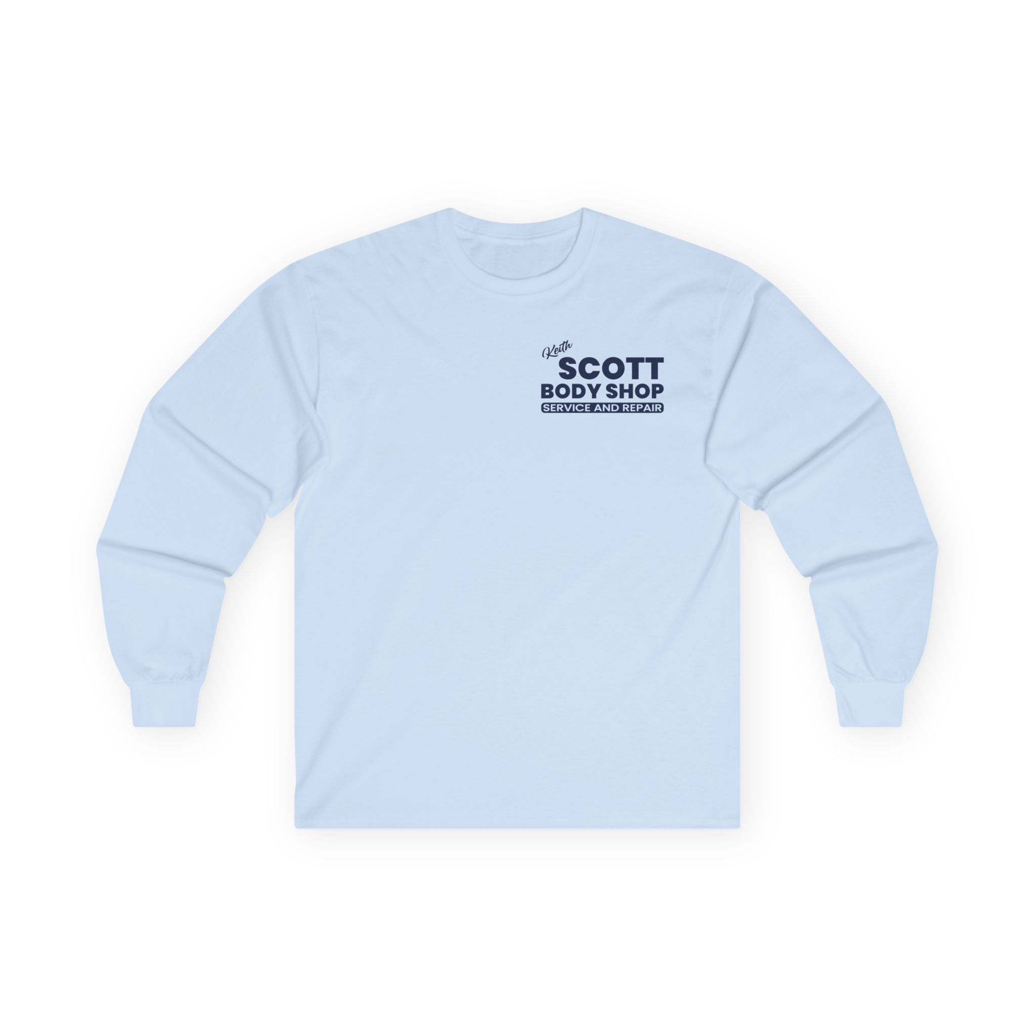 Keith Scott Body Shop One Tree Hill Unisex Ultra Cotton Long Sleeve Tee