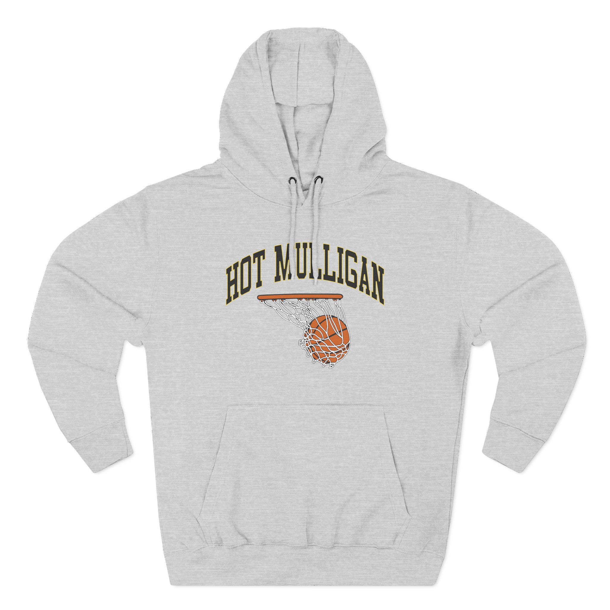 Hot Mulligan Basketball Three-Panel Fleece Hoodie