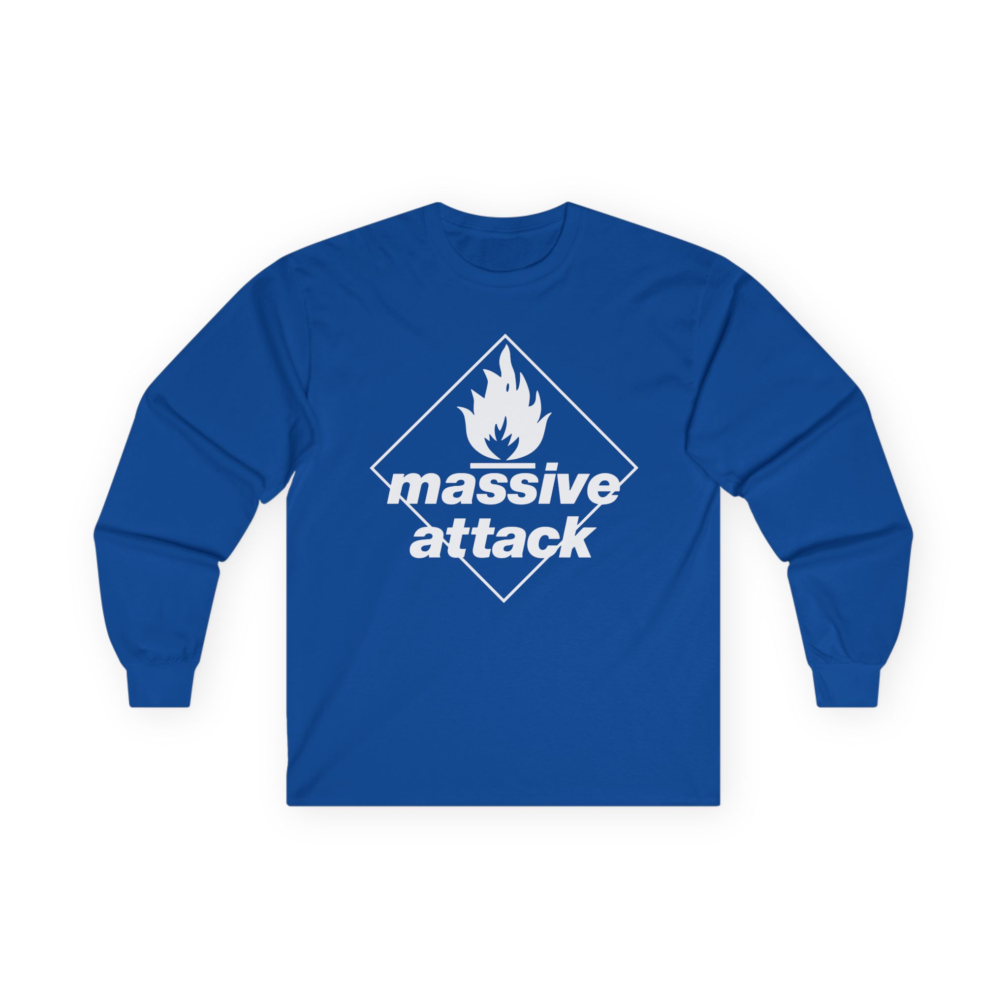 Massive Attack Blue Lines Unisex Ultra Cotton Long Sleeve Tee