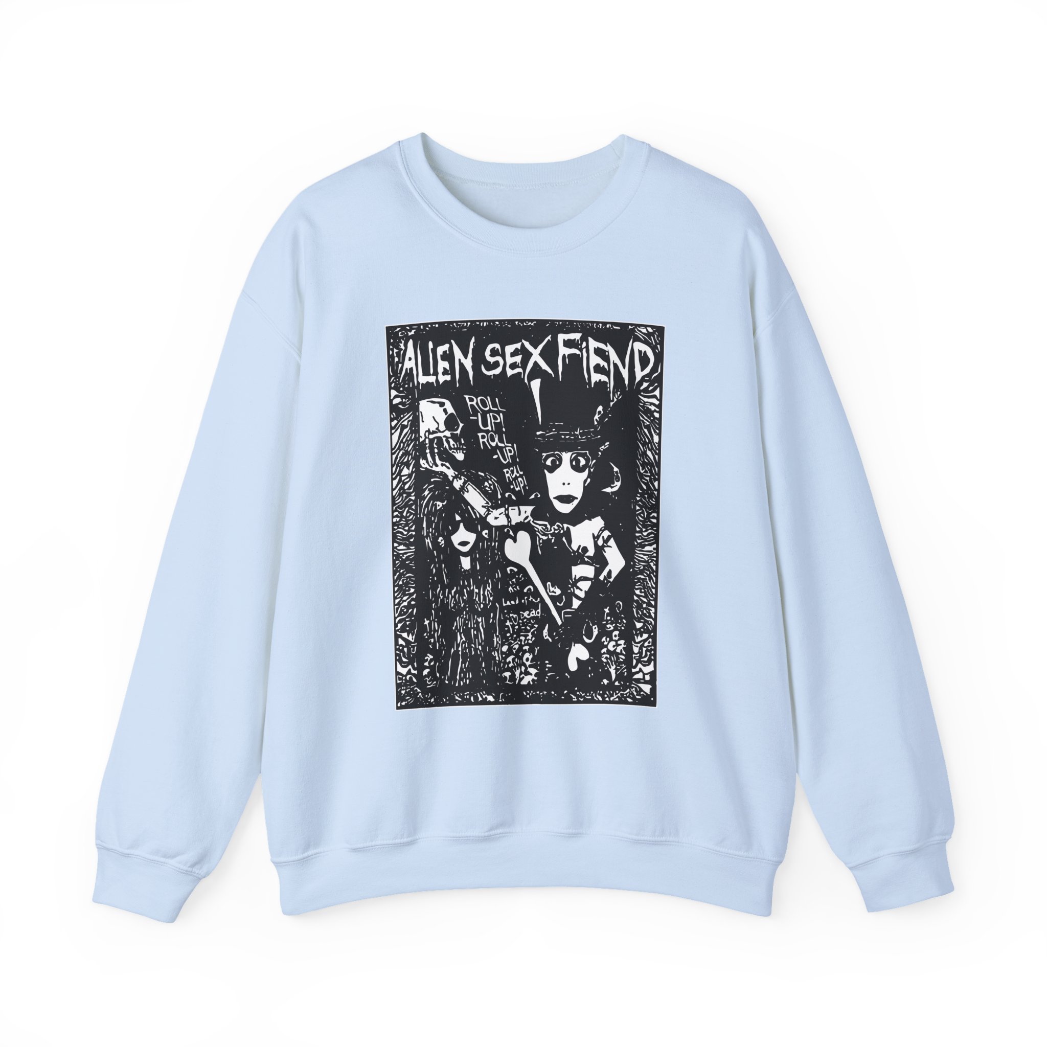 Alien Sex Fiend Land of the Living Dead Unisex Heavy Blendâ„¢ Crewneck Sweatshirt