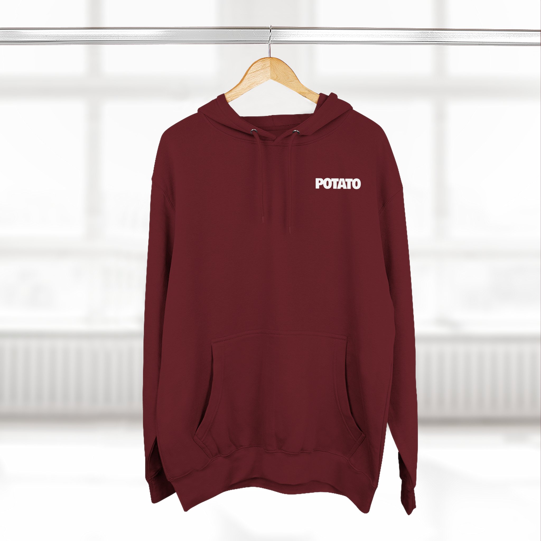 Charlotte Dobre Potato Three-Panel Fleece Hoodie