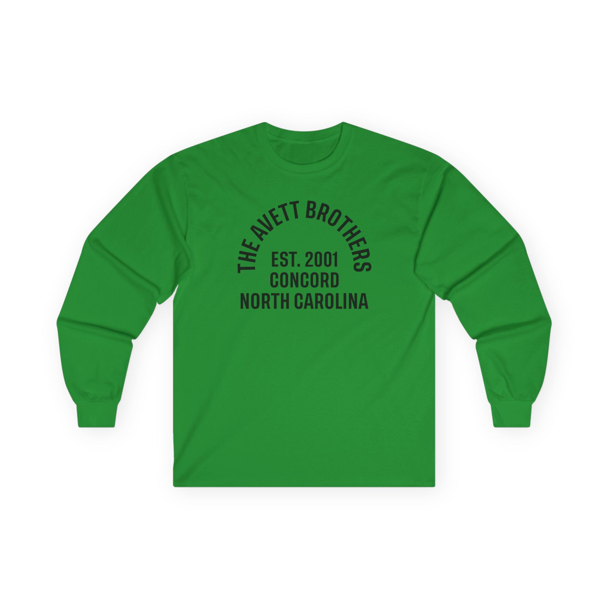 Avett Brothers Est 2001 Ringer Unisex Ultra Cotton Long Sleeve Tee