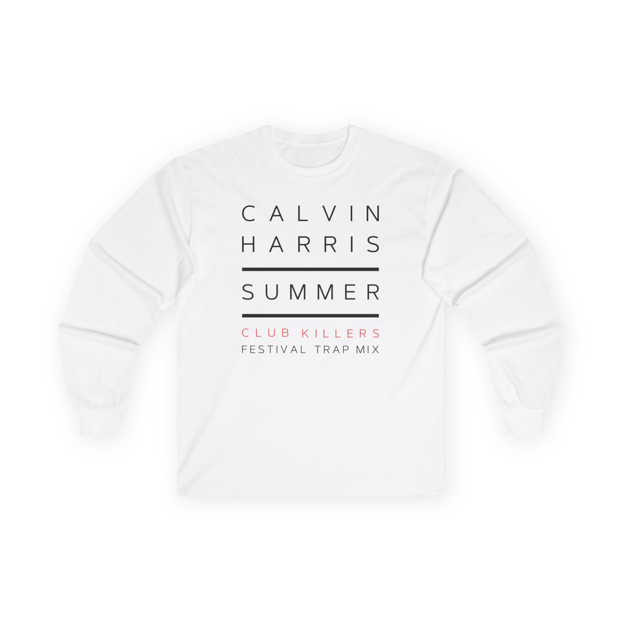 Calvin Harris Summer 4 Album Cover Unisex Ultra Cotton Long Sleeve Tee