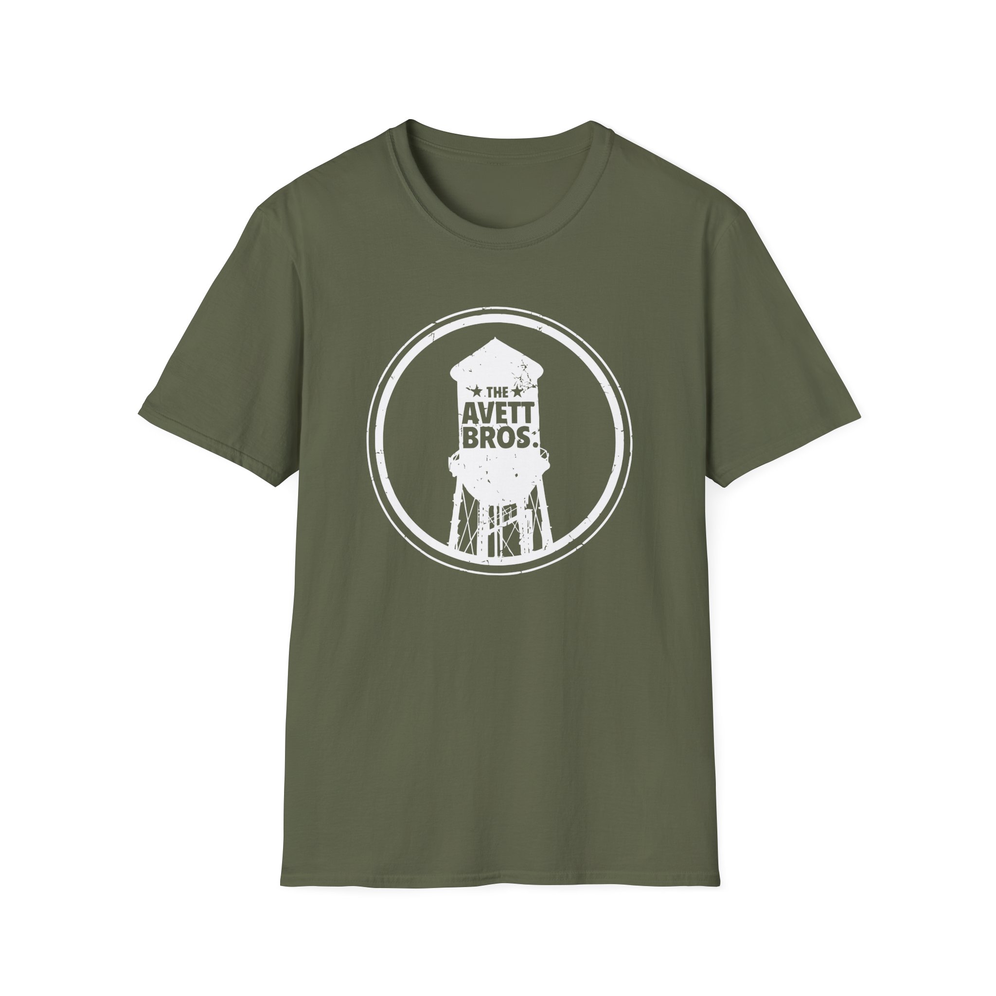 Avett Brothers Water Tower Unisex Softstyle T-Shirt