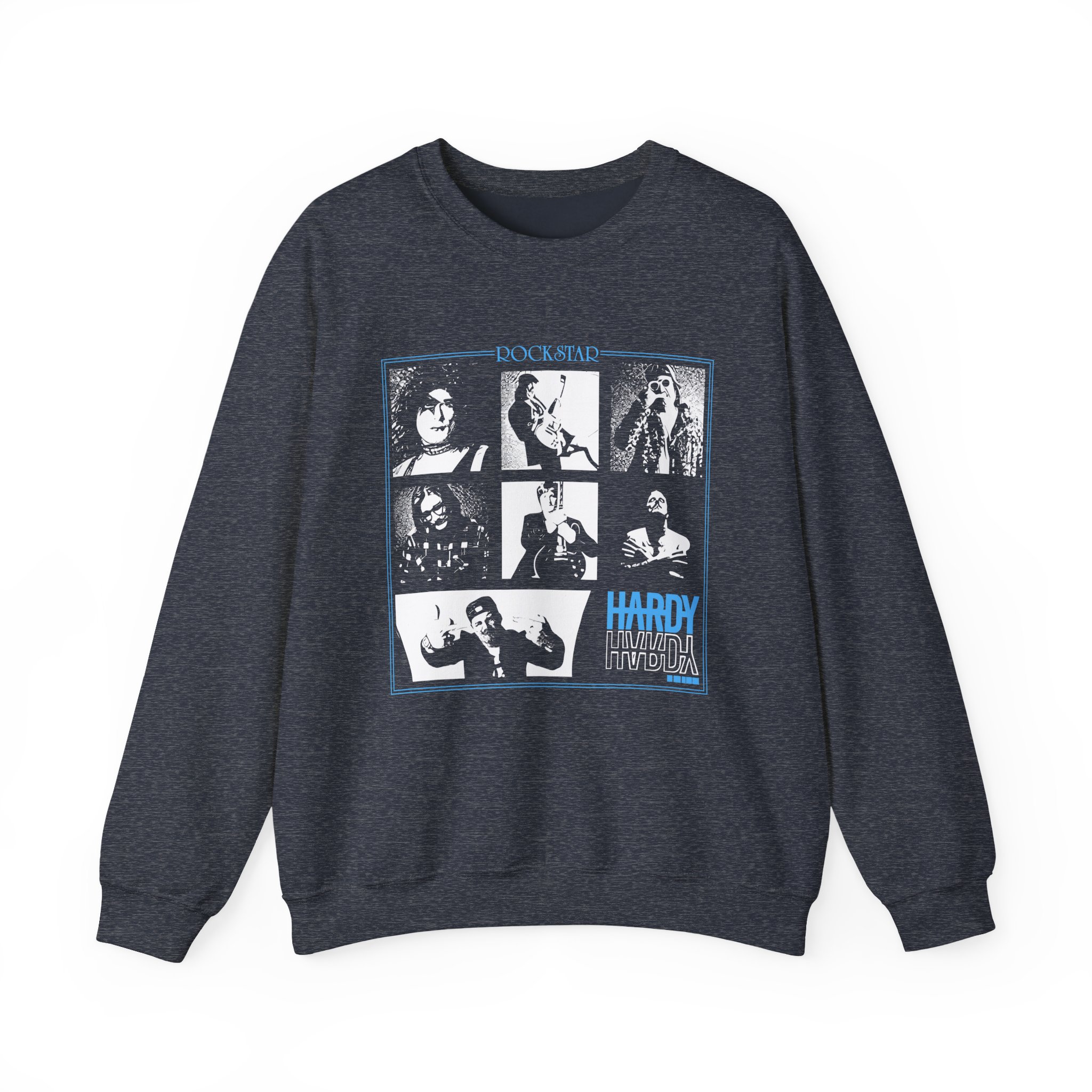 Hardy Rockstar Unisex Heavy Blendâ„¢ Crewneck Sweatshirt