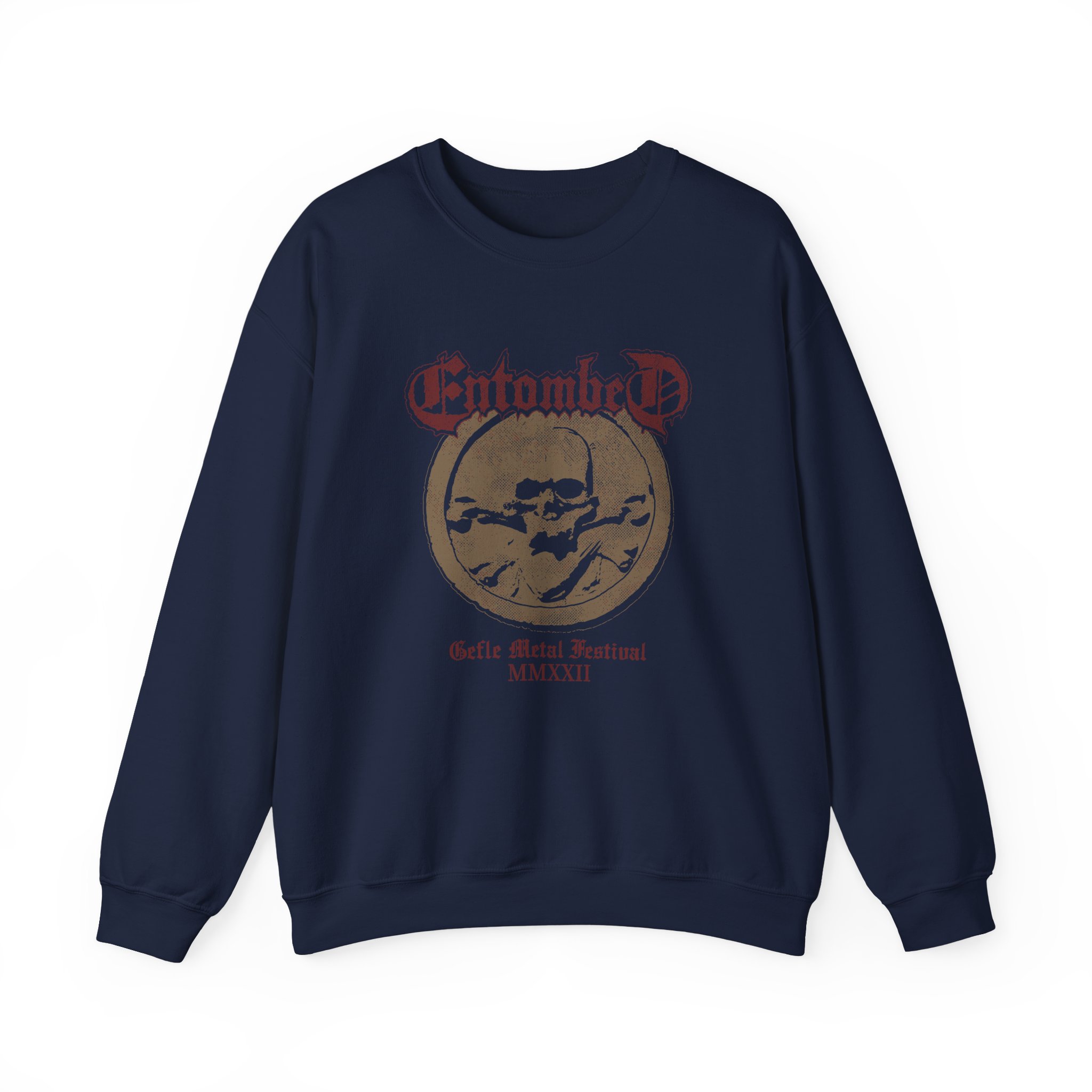 Entombed Gmf Mmxxii Unisex Heavy Blendâ„¢ Crewneck Sweatshirt