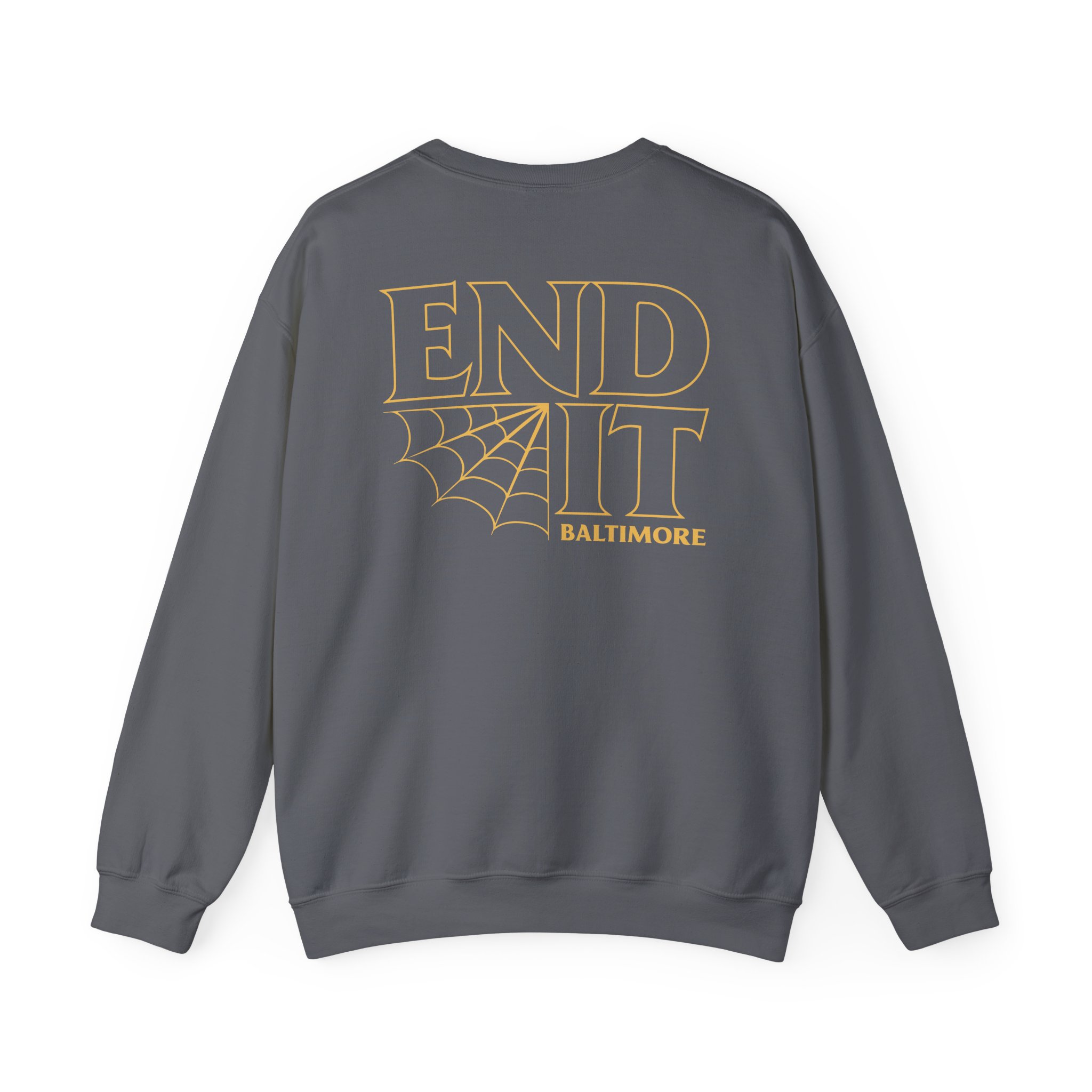 End It Unisex Heavy Blend Crewneck Sweatshirt