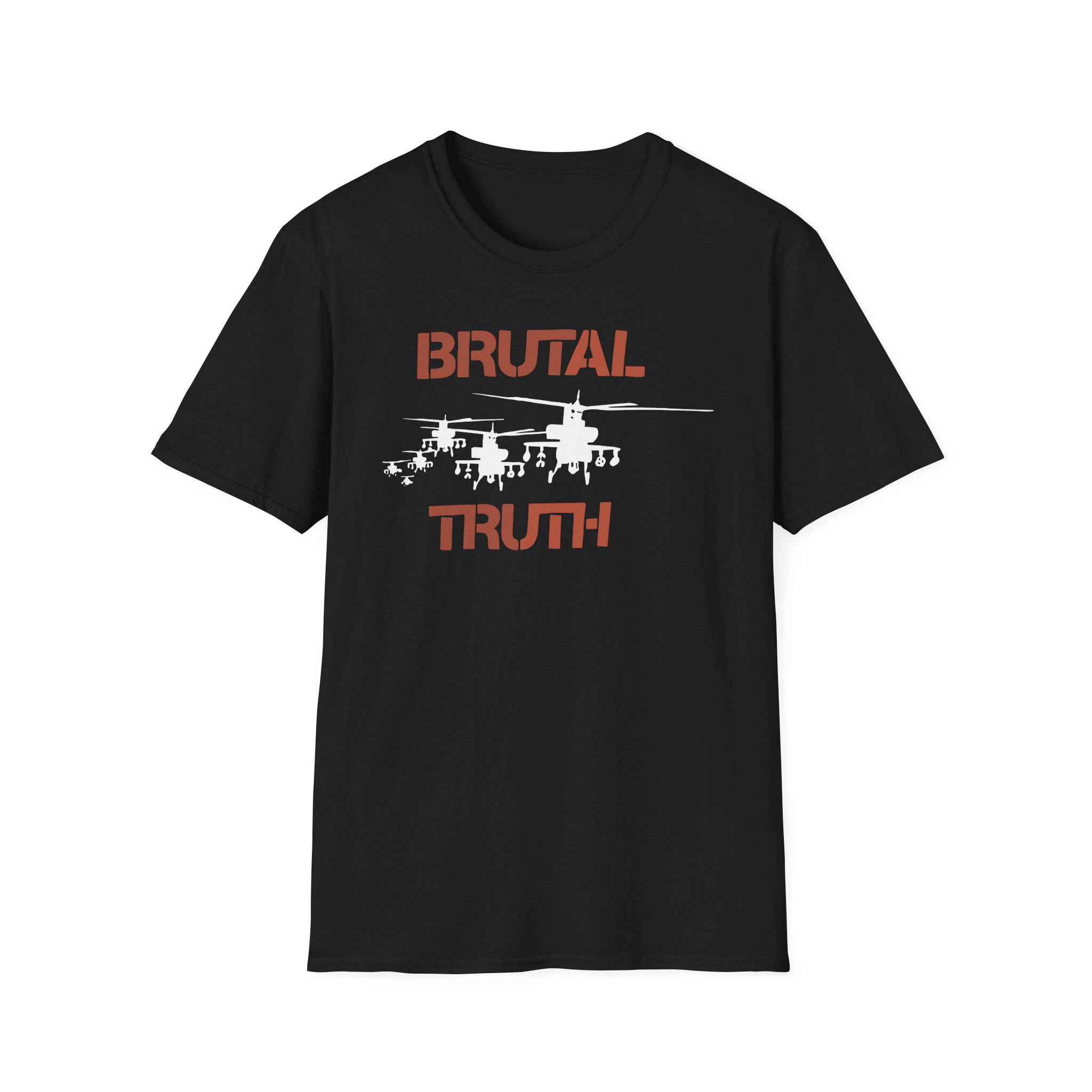Brutal Truth American Grindcore Band Promo Unisex Softstyle T-Shirt