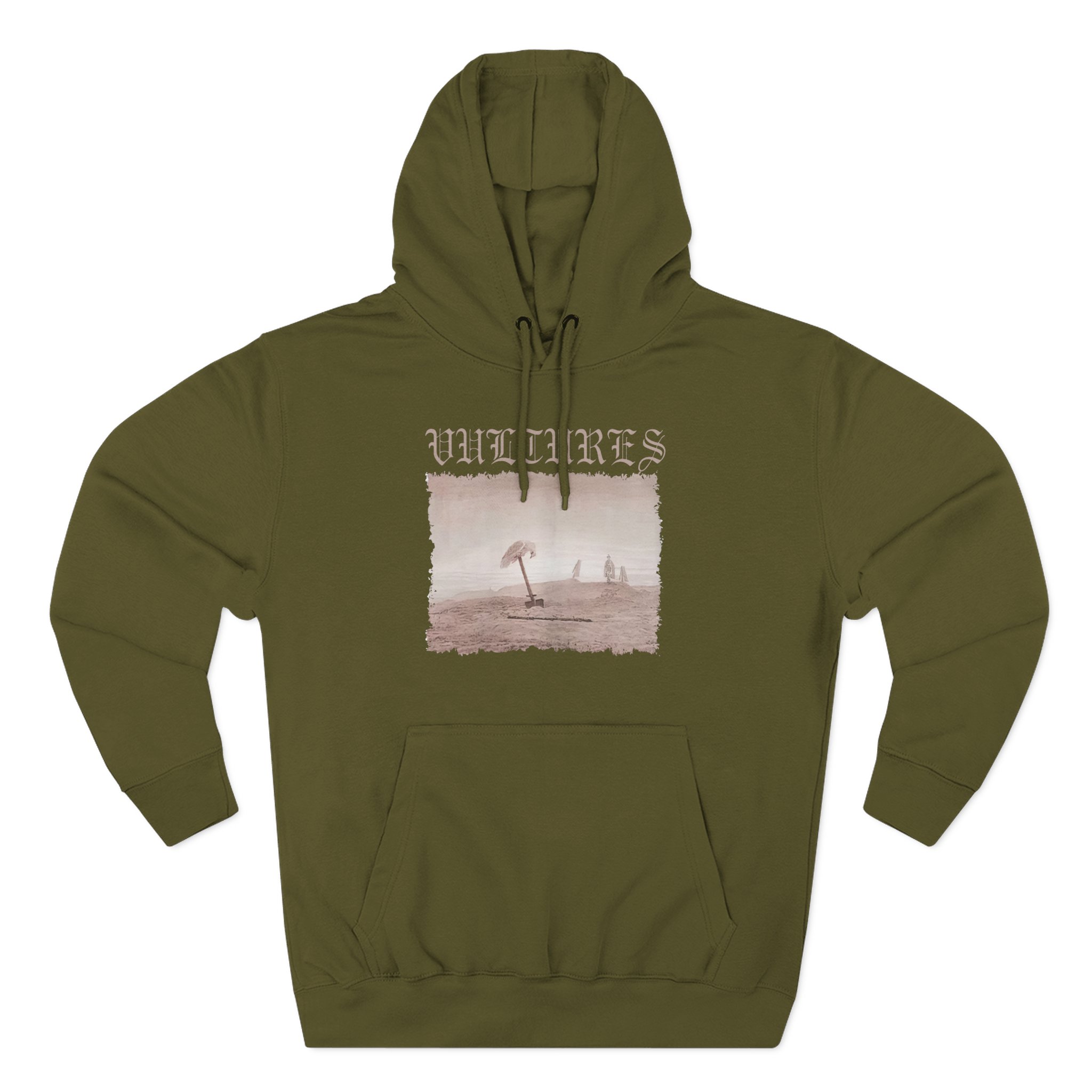 Vultures Inspired Album Three-Panel Fleece Hoodie