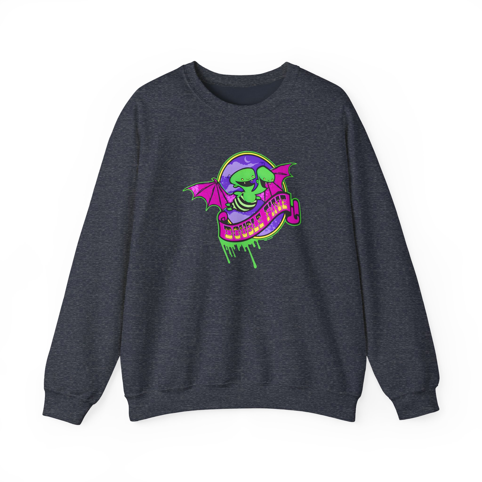 Double Fine Halloween Unisex Heavy Blendâ„¢ Crewneck Sweatshirt