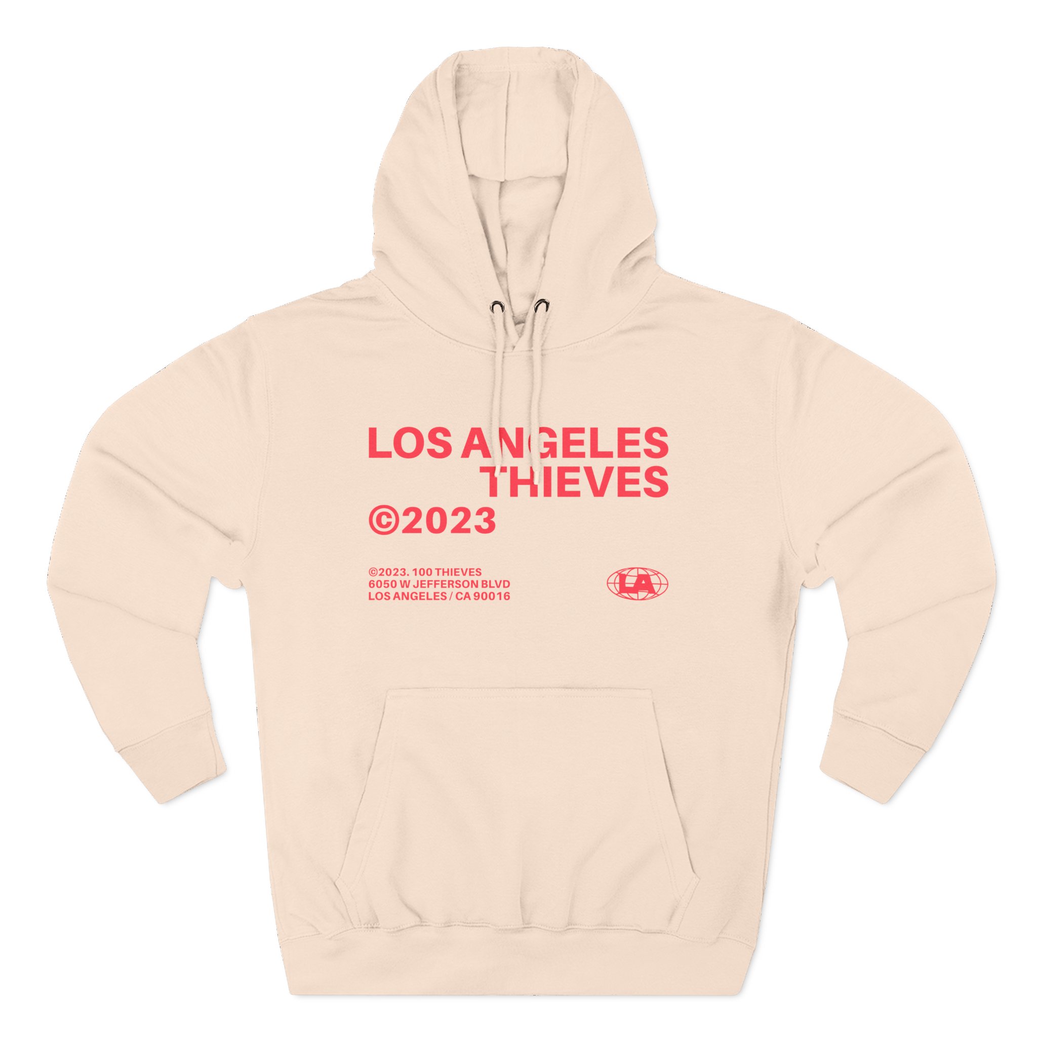 Los Angeles Thieves Three-panel Fleece Hoodie