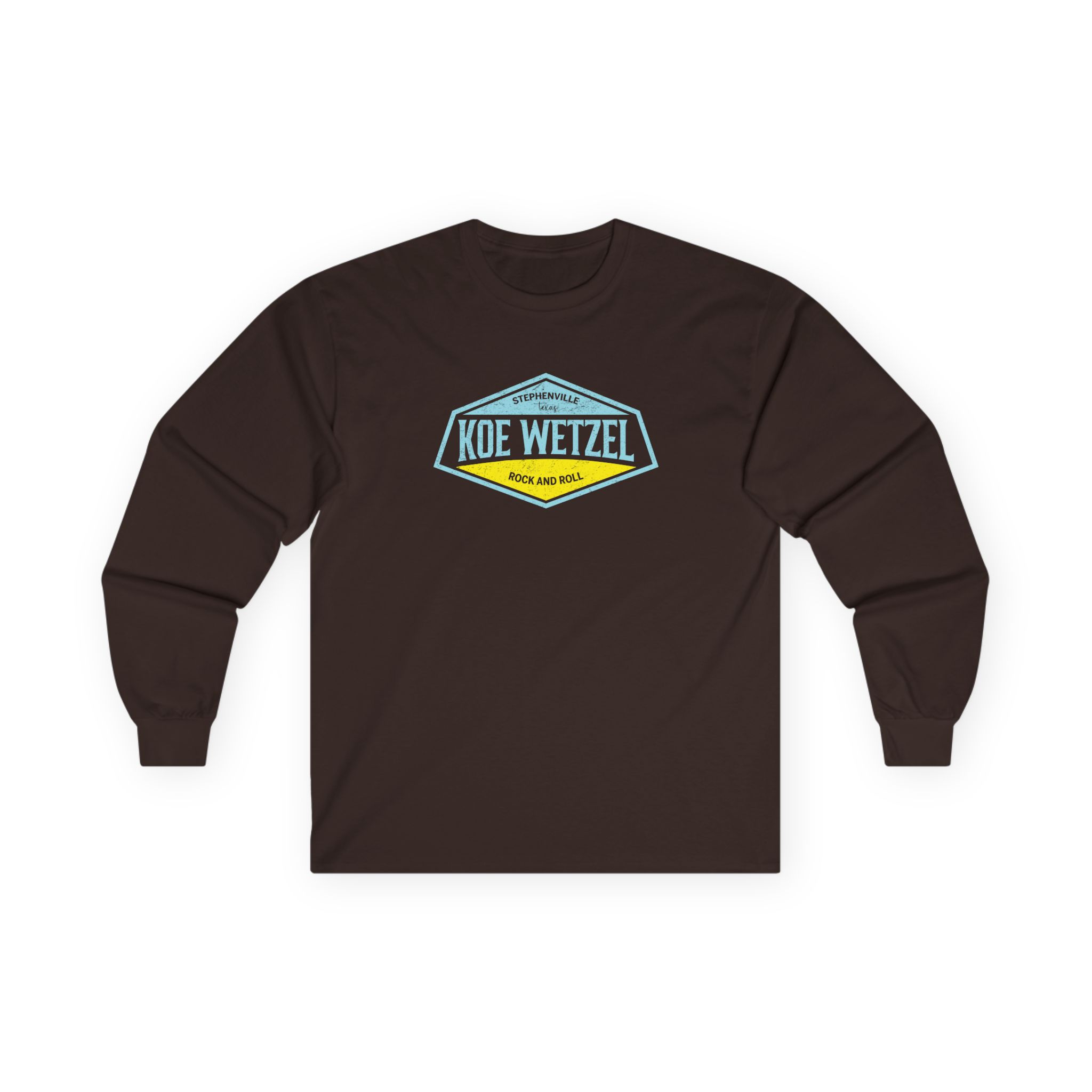 Koe Wetzel Stephenville Rock & Roll Unisex Ultra Cotton Long Sleeve Tee