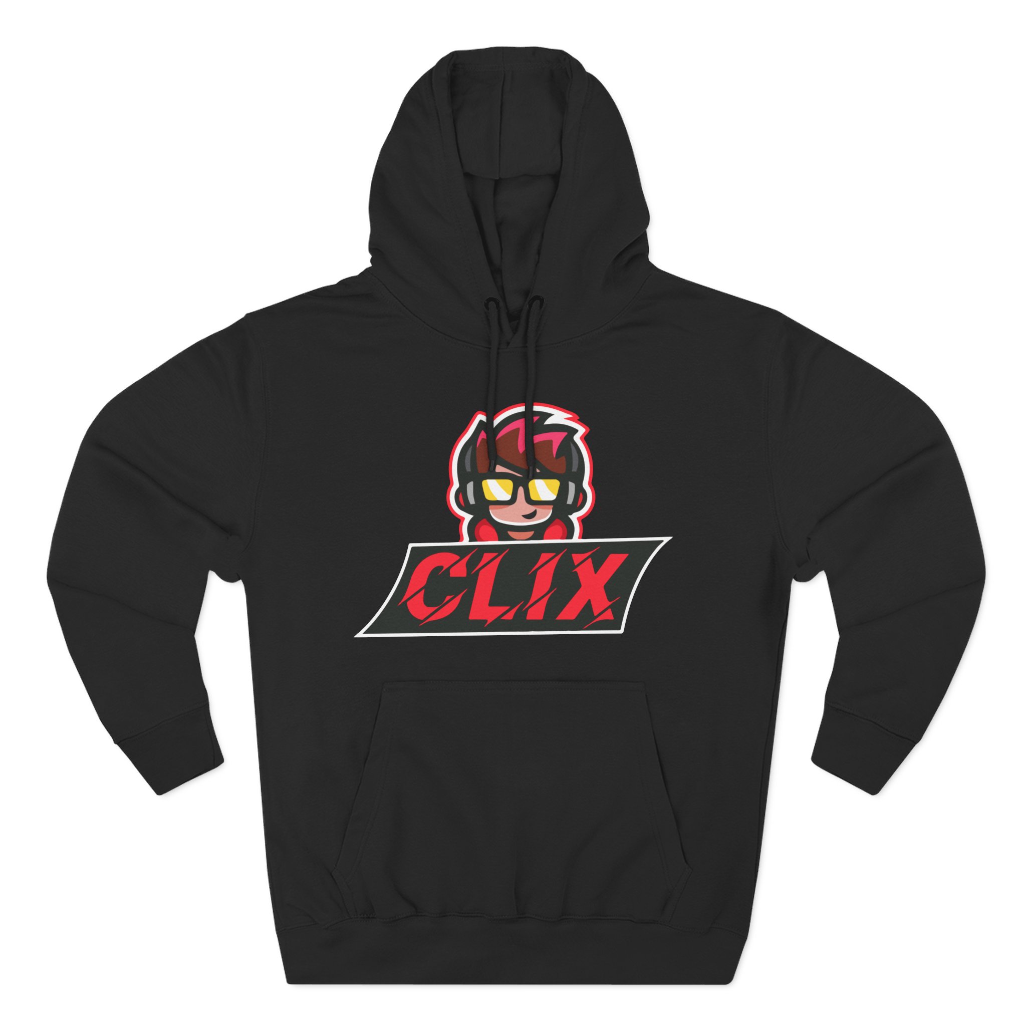 Misfits Clix Three-Panel Fleece Hoodie