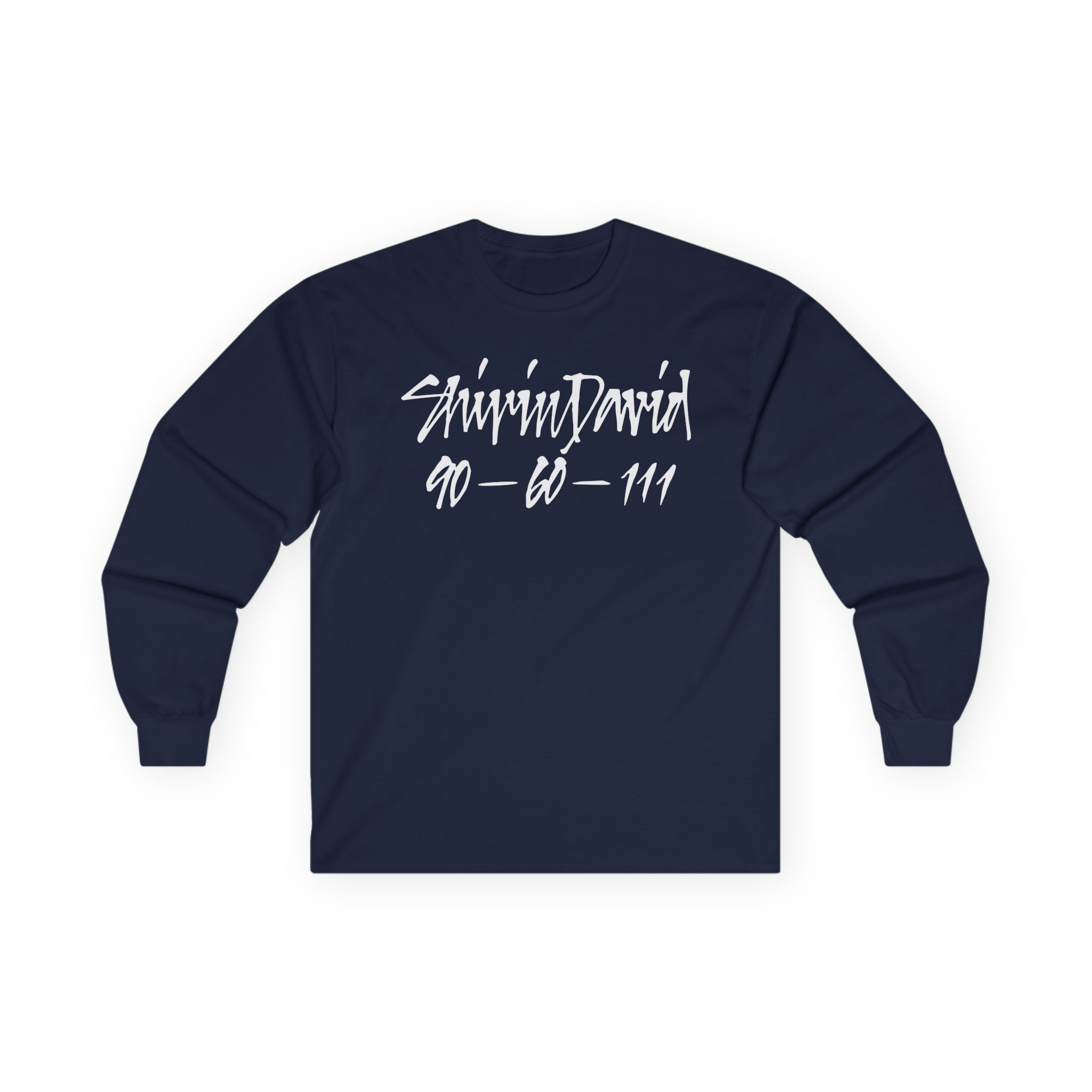 Shirin David 90-60-111 Text - Unisex Ultra Cotton Long Sleeve Tee