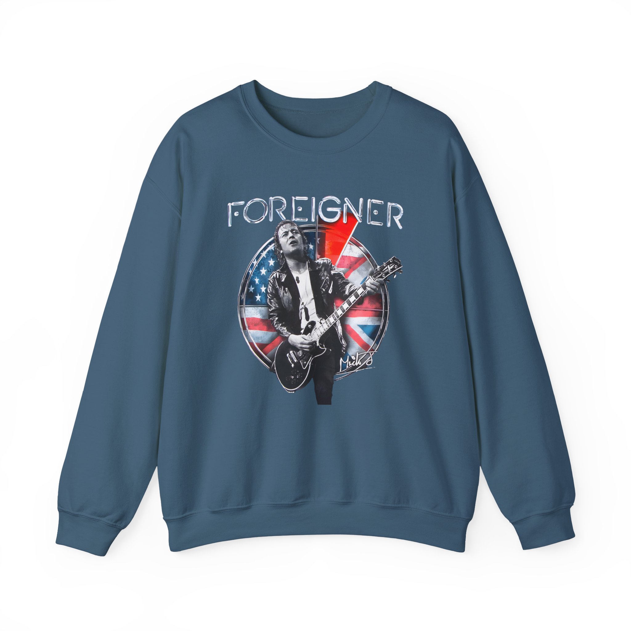 Foreigner Mick Jones Unisex Heavy Blendâ„¢ Crewneck Sweatshirt