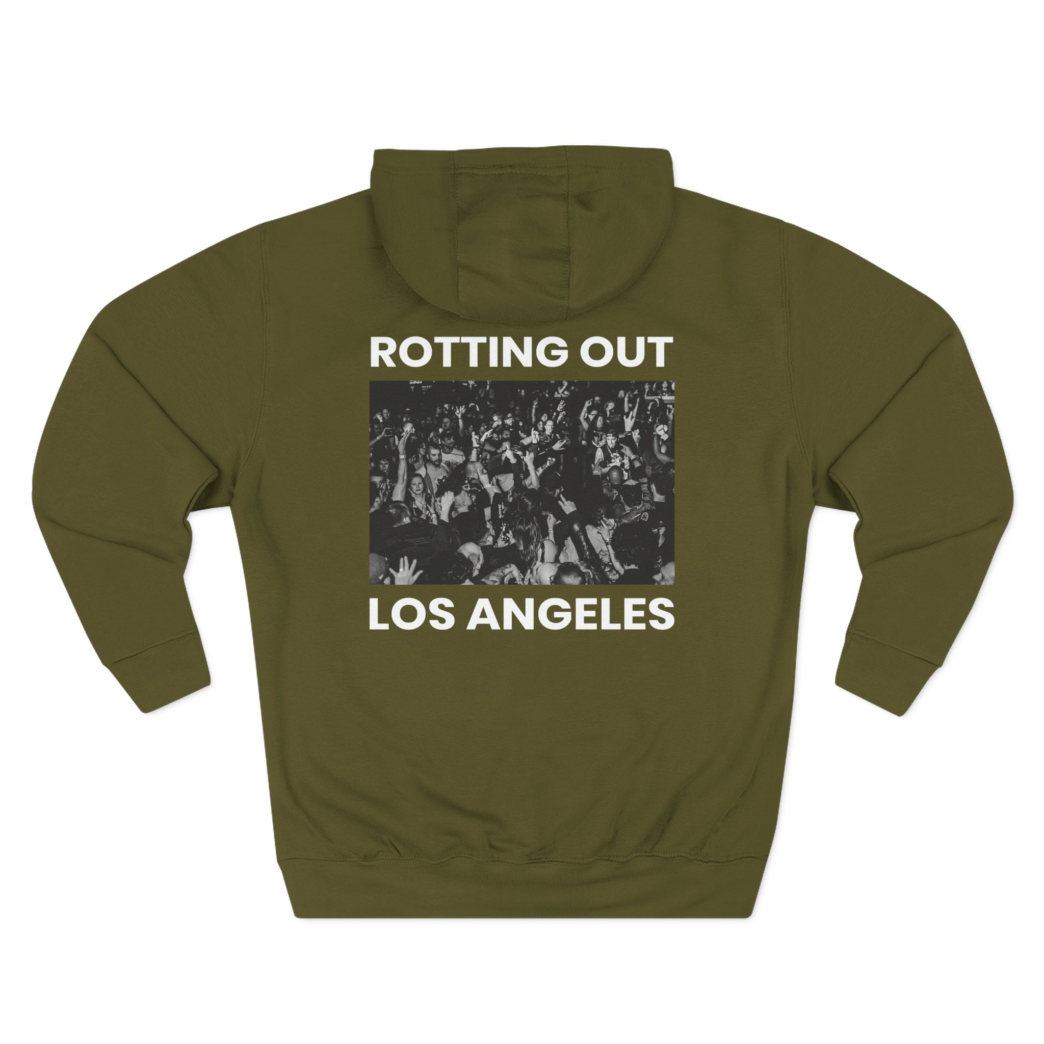Rotting Out Los Angeles Three-Panel Fleece Hoodie