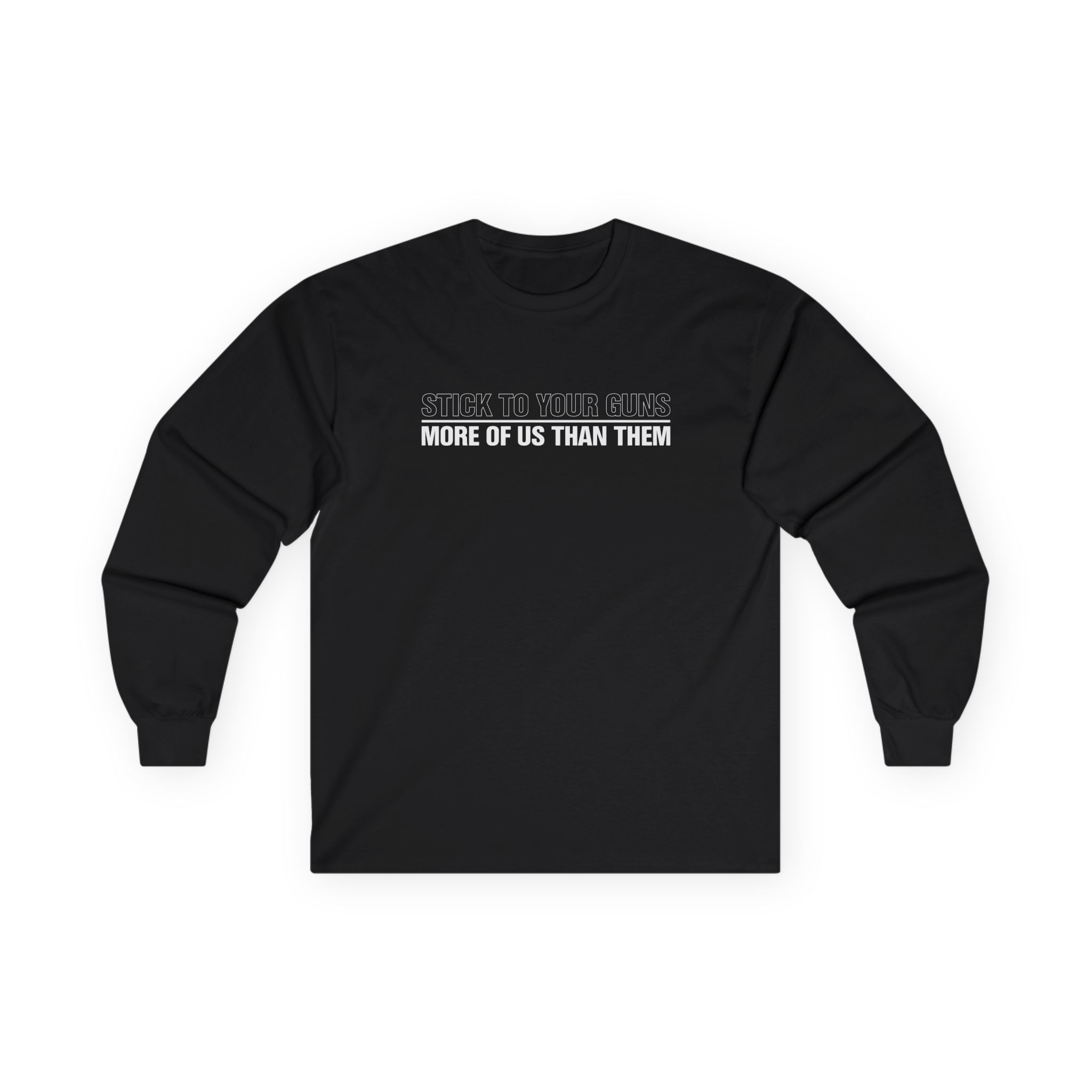 Stick to Your Guns Bear Unisex Ultra Cotton Long Sleeve Tee