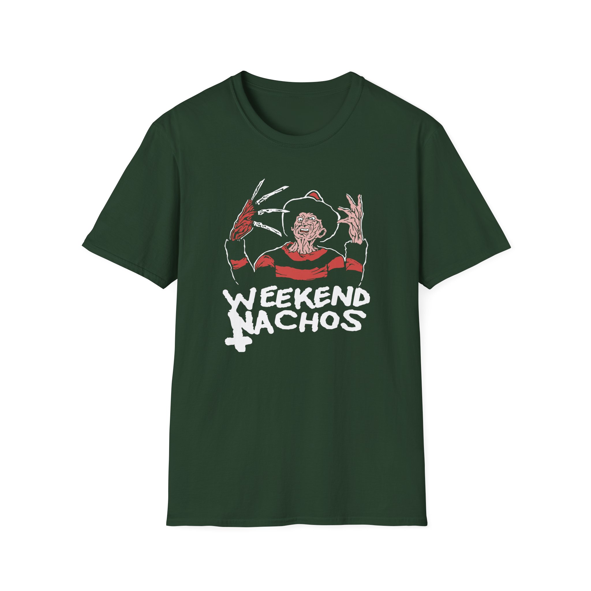 Weekend Nachos Freddy Unisex Softstyle T-Shirt
