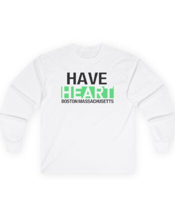 Have Heart Armed With a Mind Unisex Ultra Cotton Long Sleeve Tee