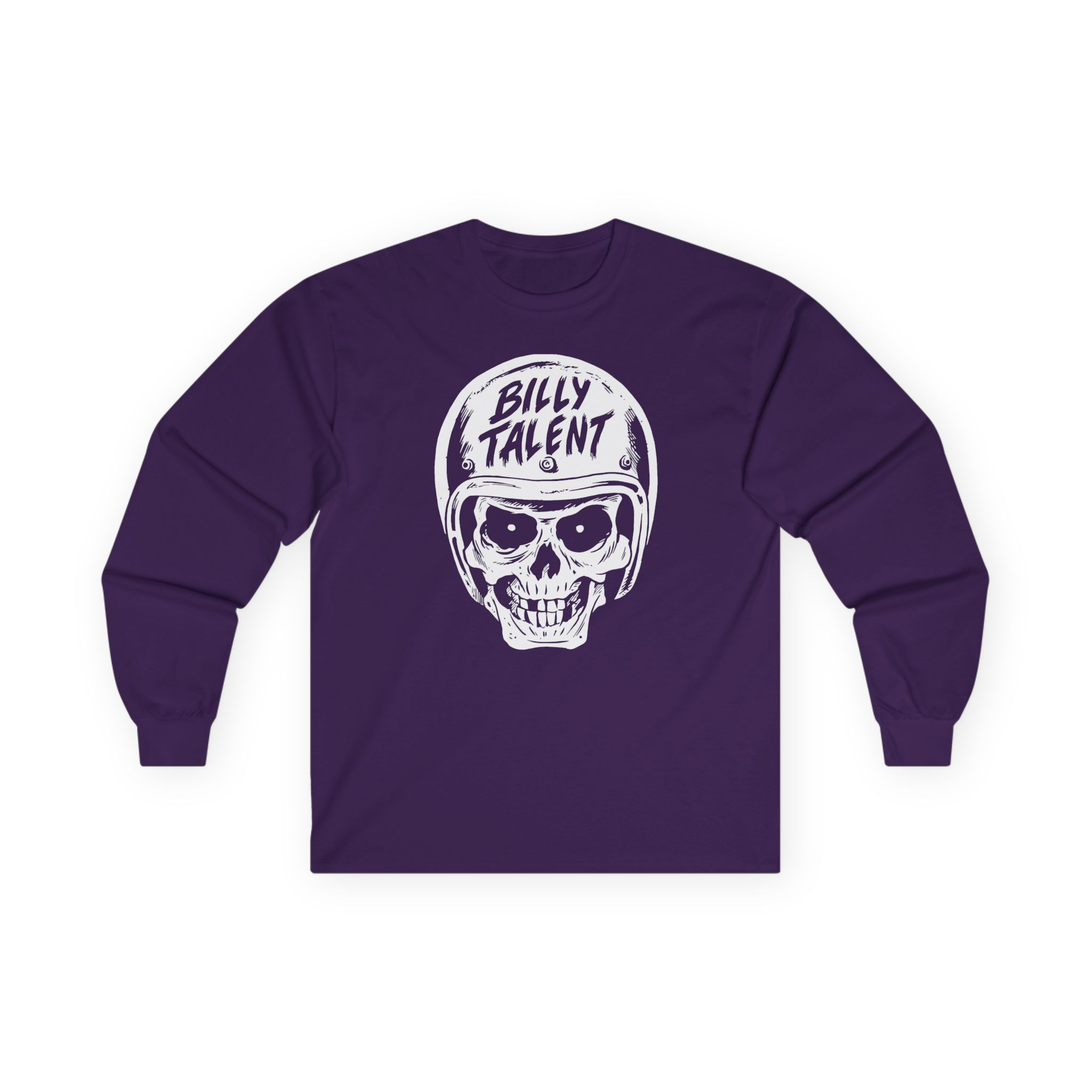 Billy Talent Skull Rider Glow-in-the-dark Unisex Ultra Cotton Long Sleeve Tee