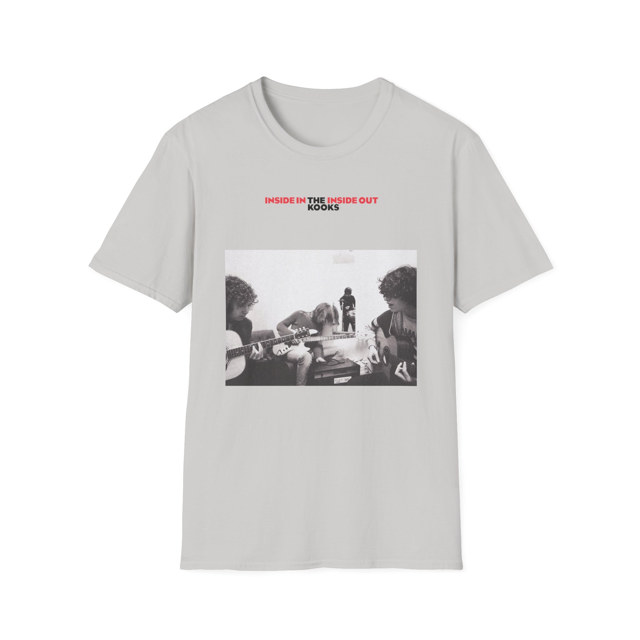 The Kooks Inside In inside Out Album Cover Unisex Softstyle T-Shirt