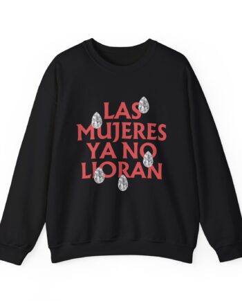 Shakira Las Mujeres Ya No Lloran Teardrops Unisex Heavy Blend™ Crewneck Sweatshirt