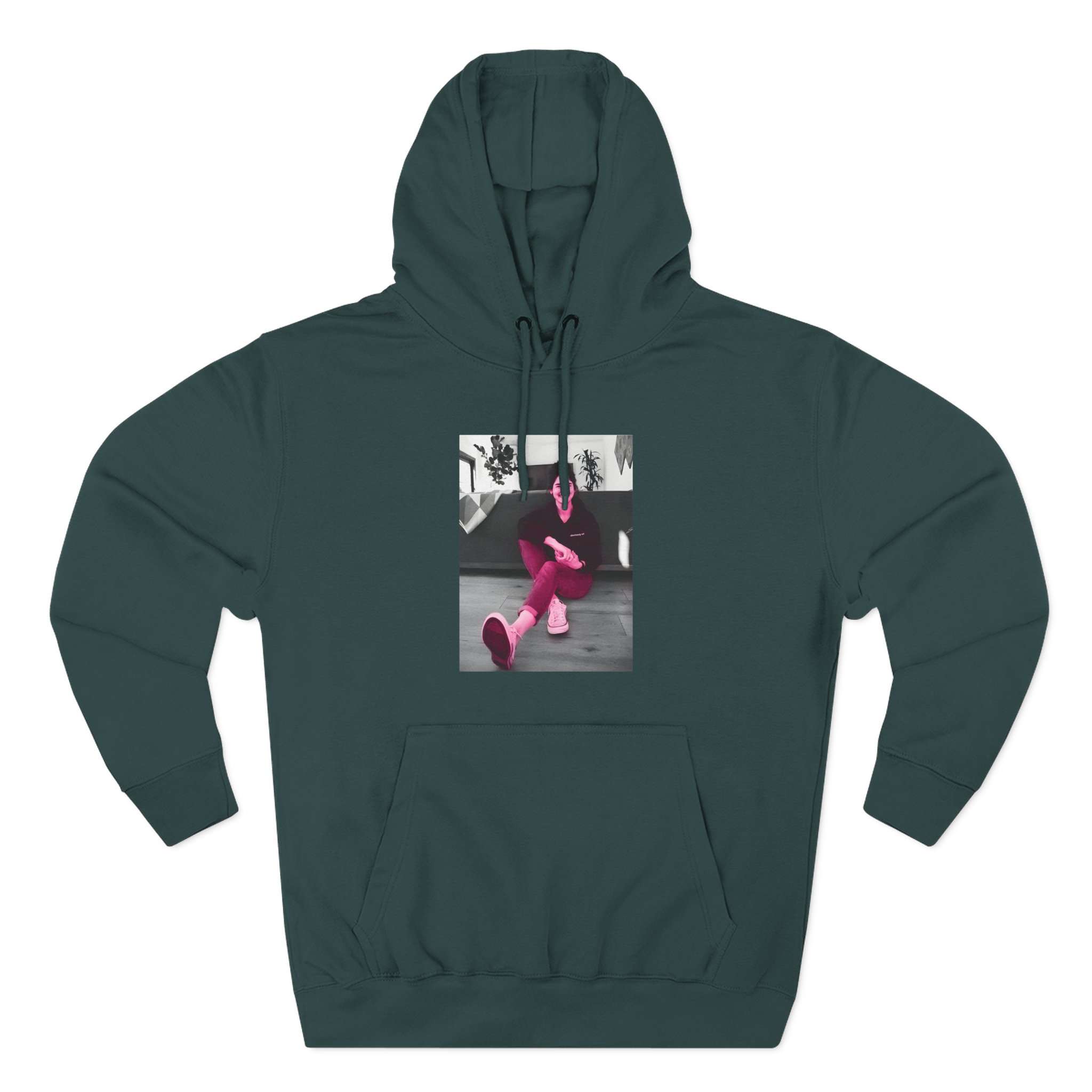 Elyse Myers Celebrity Fans Active Three-Panel Fleece Hoodie