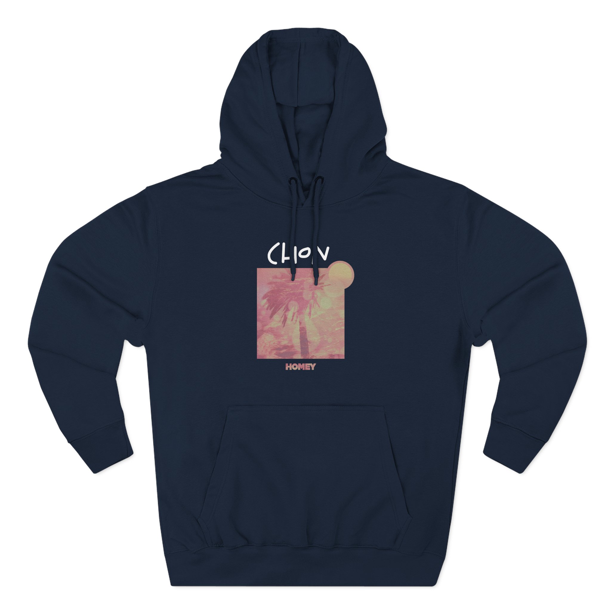 Chon homey Three-Panel Fleece Hoodie