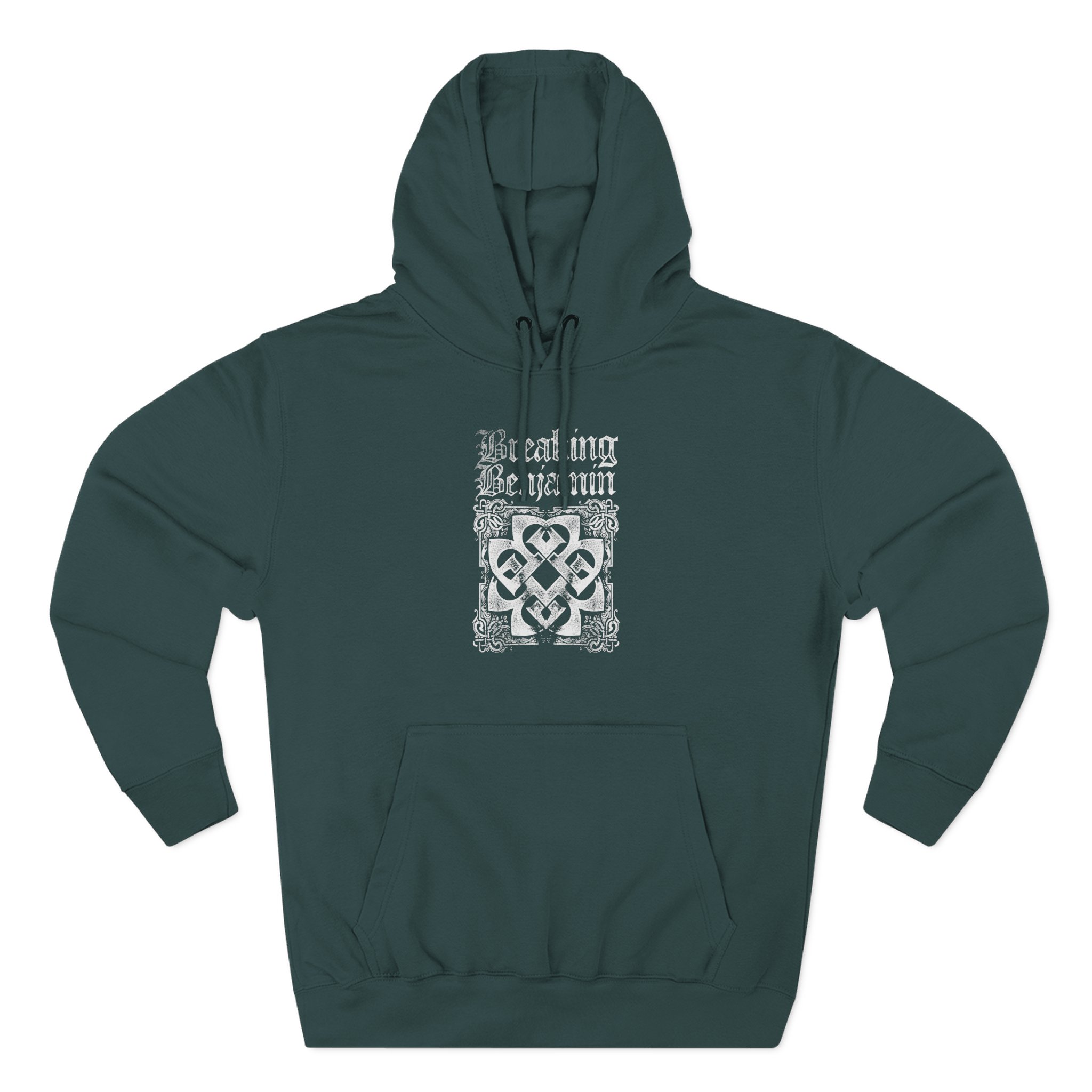 Breaking Benjamin Logo Three-Panel Fleece Hoodie