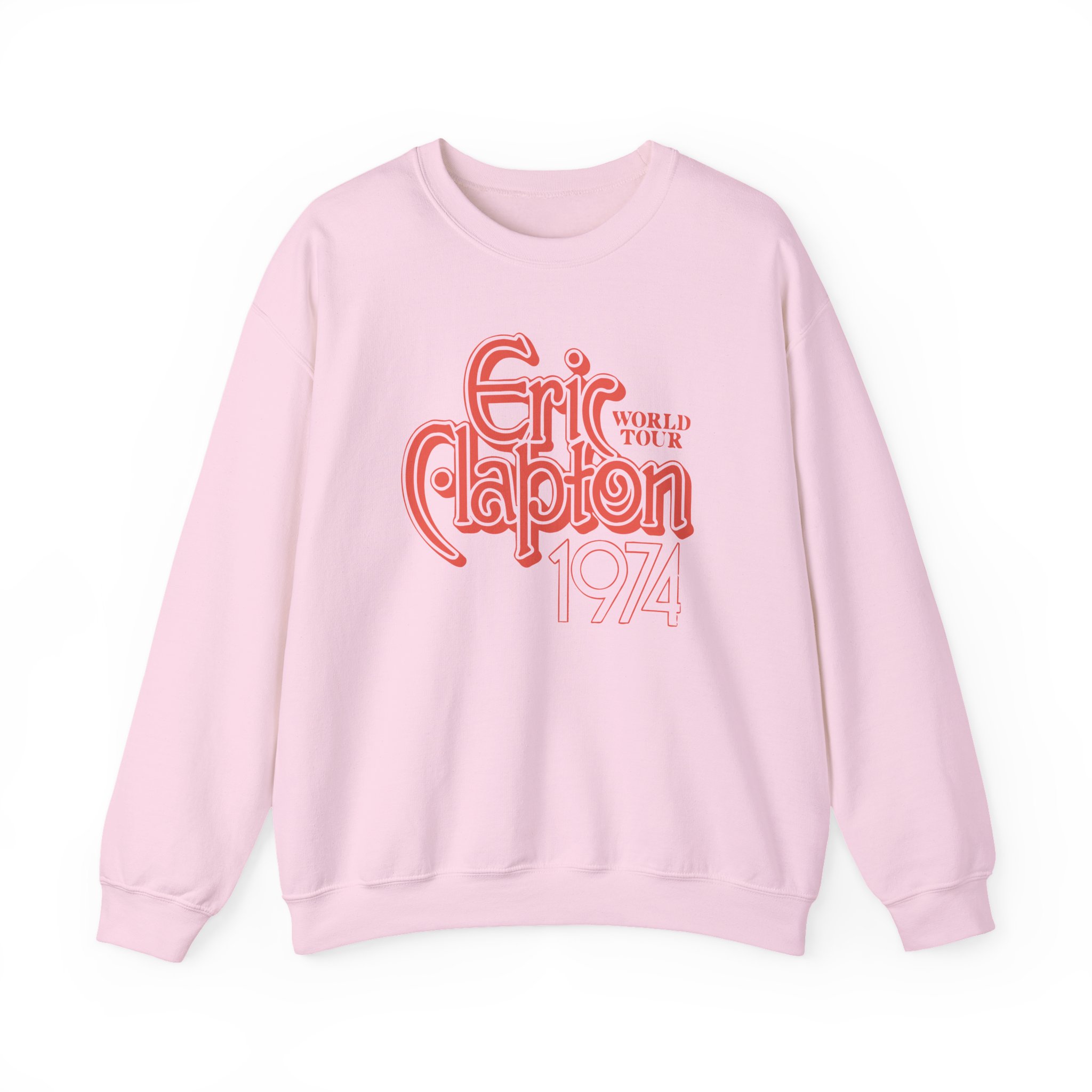 Eric Clapton World Tour 1974 Unisex Heavy Blendâ„¢ Crewneck Sweatshirt