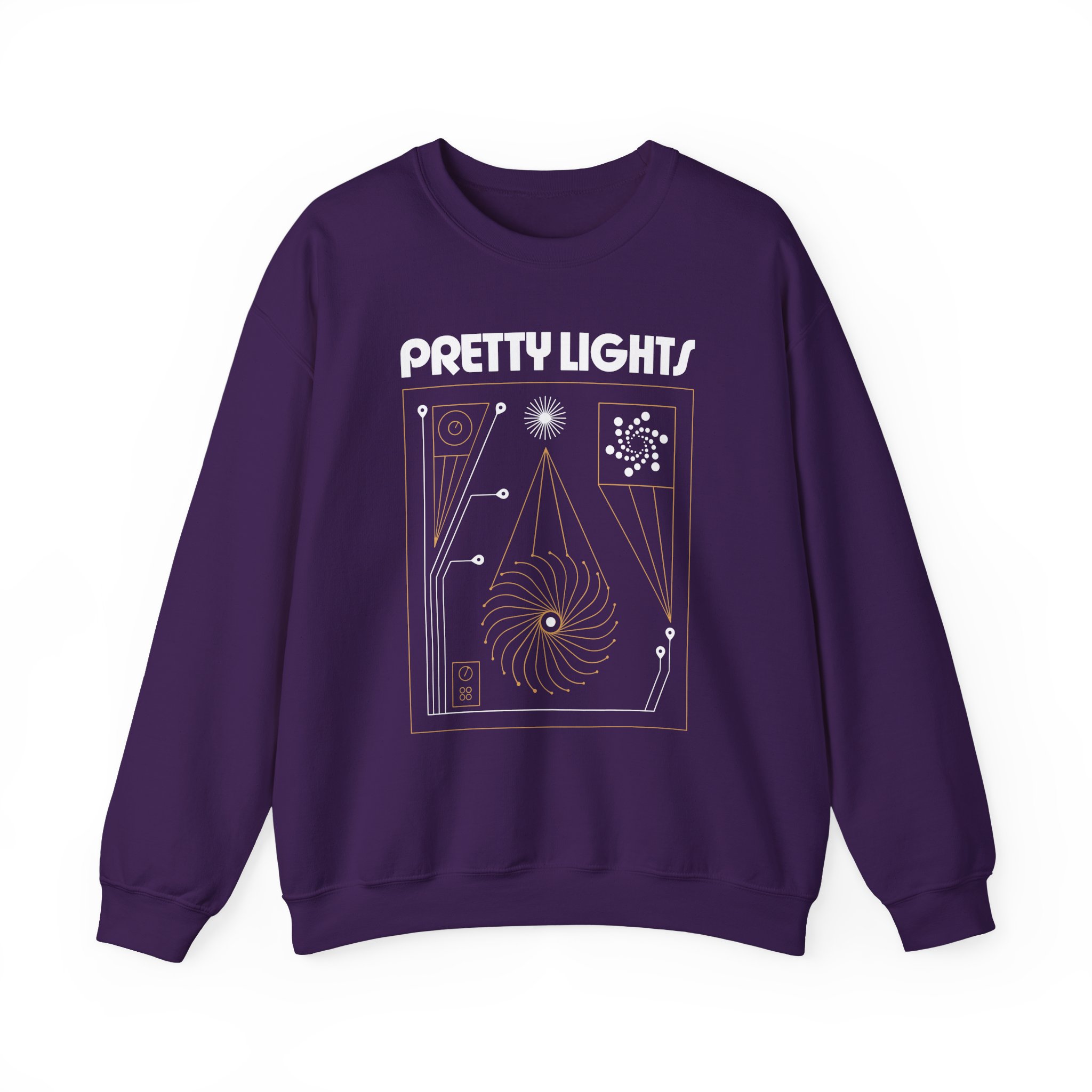 Pretty Lights Swirl Science Unisex Heavy Blendâ„¢ Crewneck Sweatshirt
