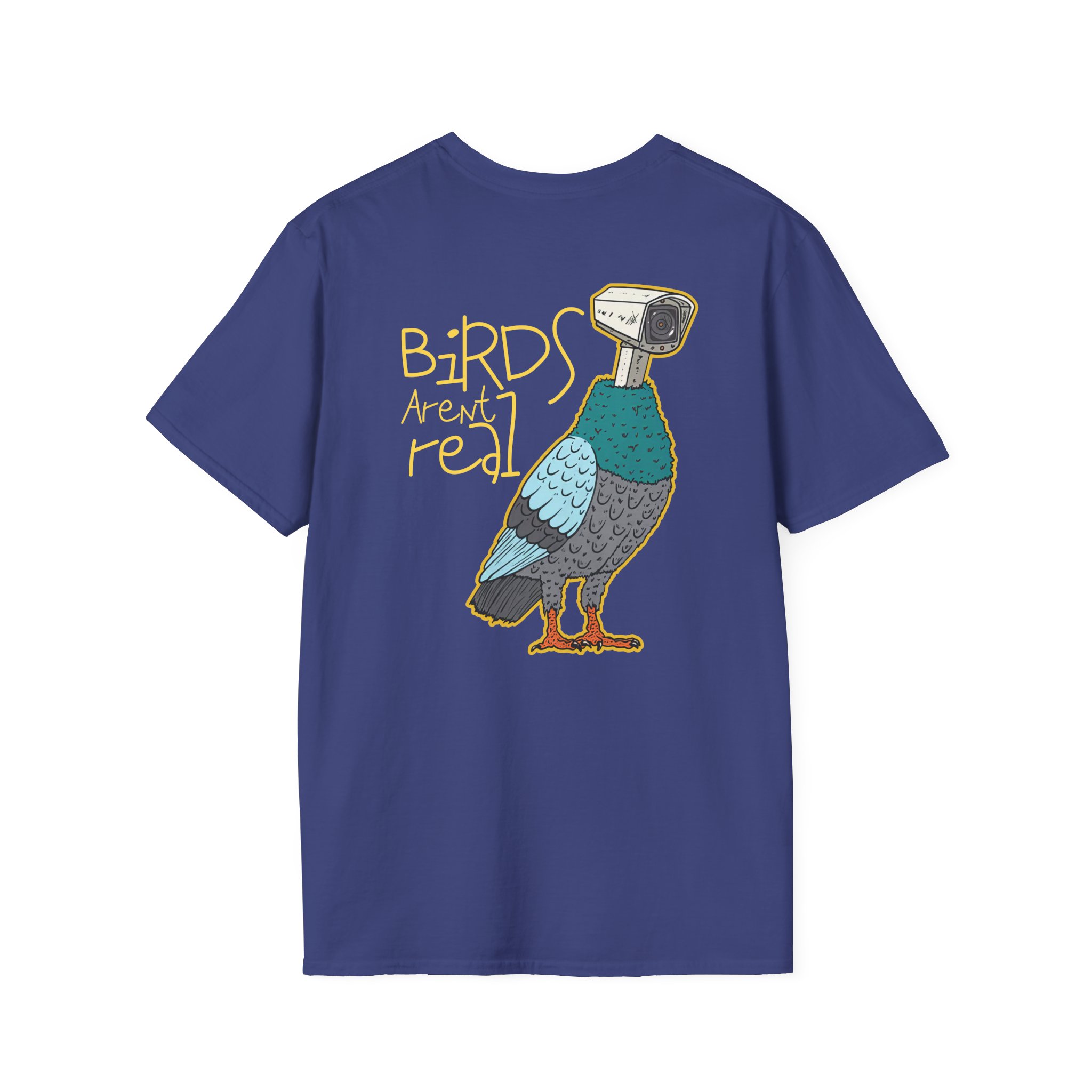 Birds Arent Real Unisex Softstyle T-Shirt