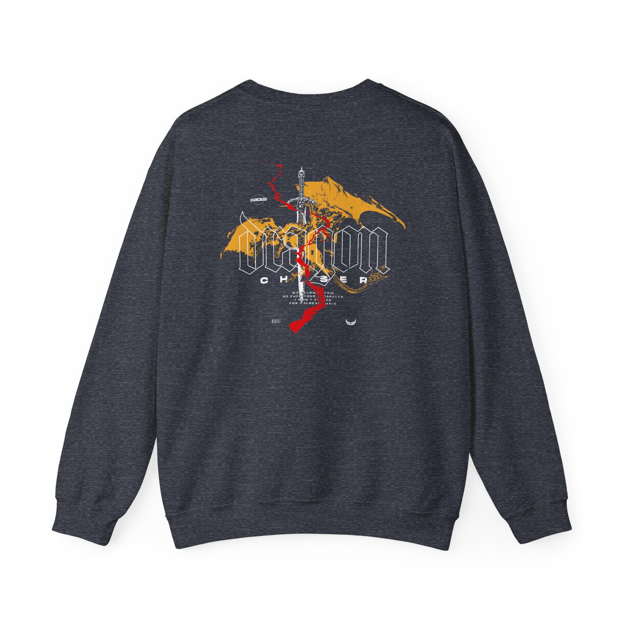 Darko Dragon Chaser Unisex Heavy Blendâ„¢ Crewneck Sweatshirt