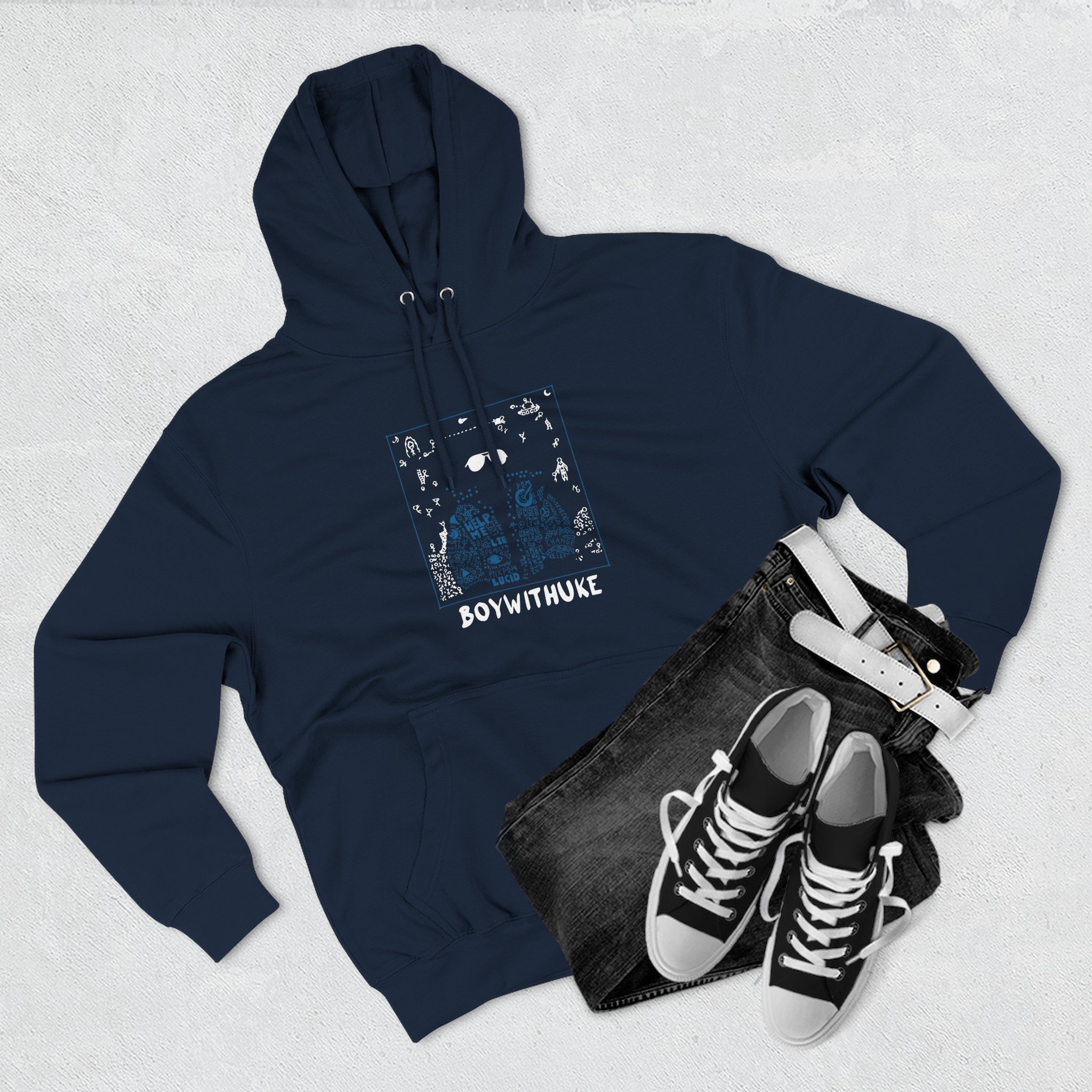 Boywithuke Lucid Dreams Three-panel Fleece Hoodie