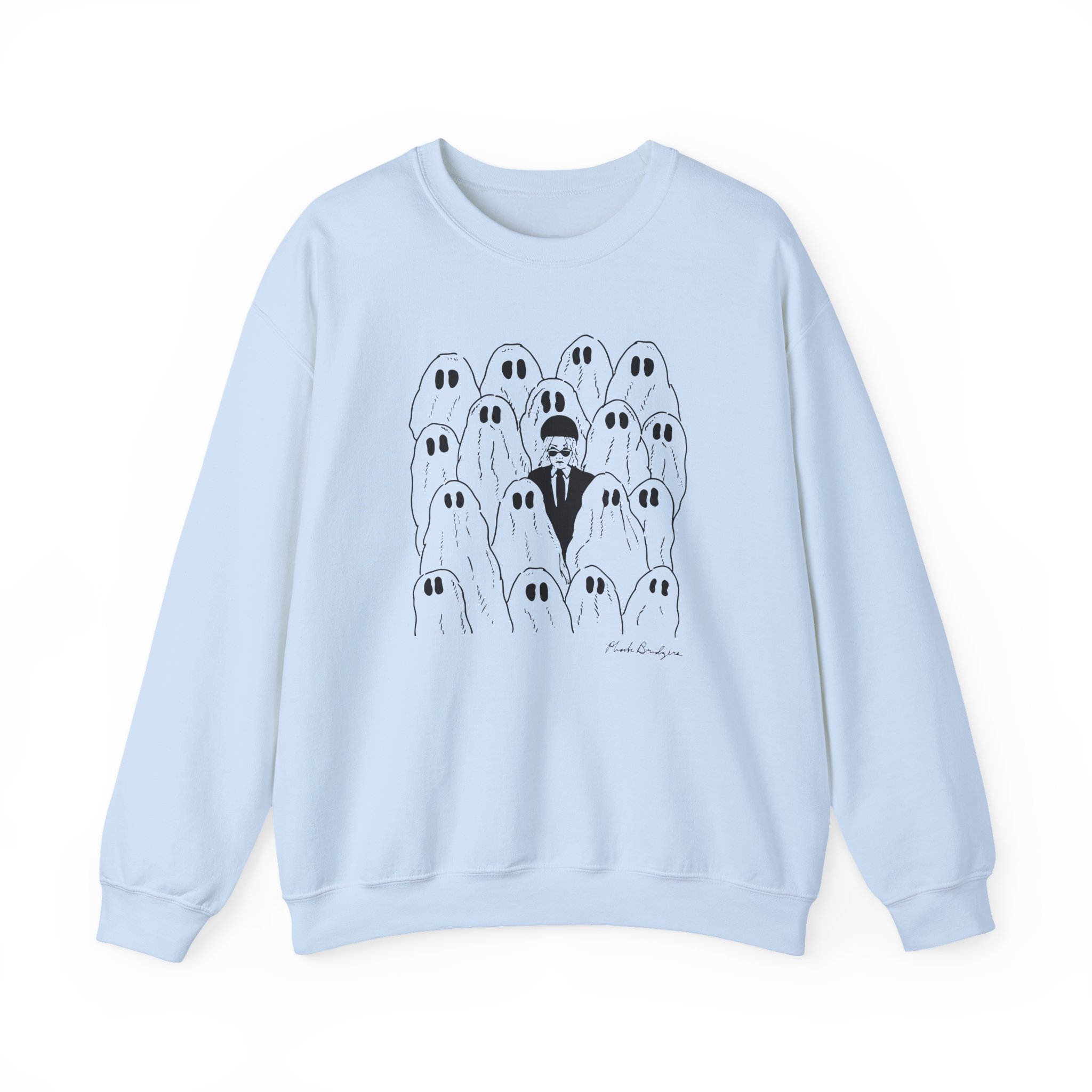 Phoebe Bridgers Ghost Unisex Heavy Blendâ„¢ Crewneck Sweatshirt